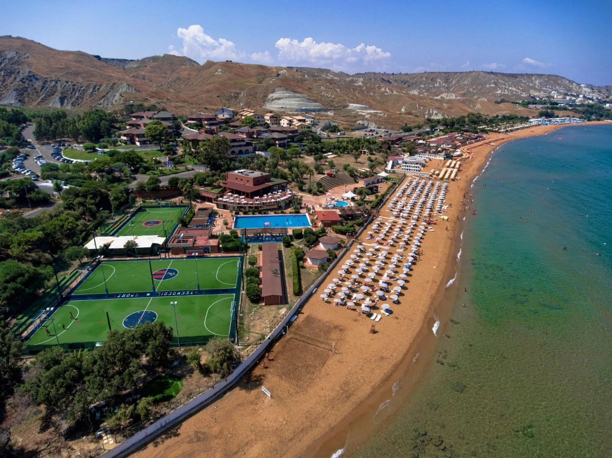 Bird's eye view in Amareclub Club Casarossa