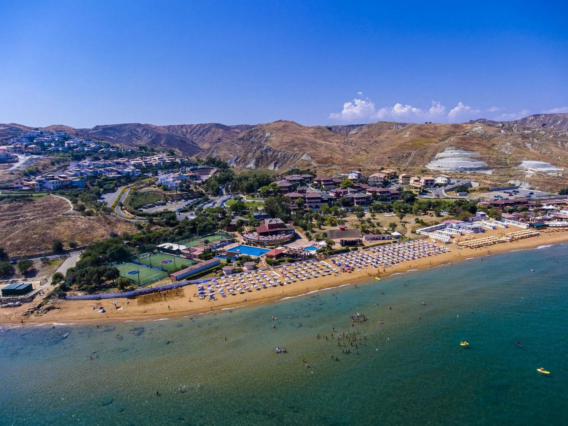 Sea view in Amareclub Club Casarossa