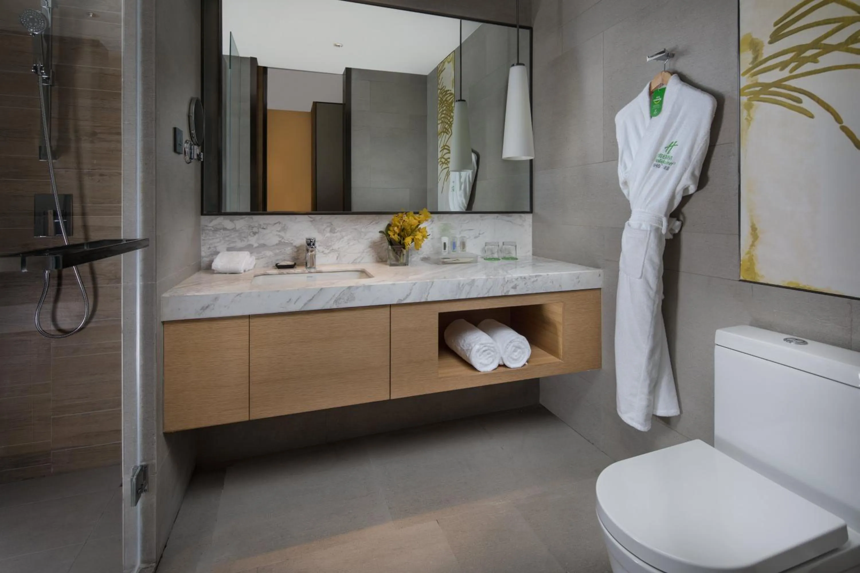 Bathroom in Holiday Inn Nanjing Harbour by IHG