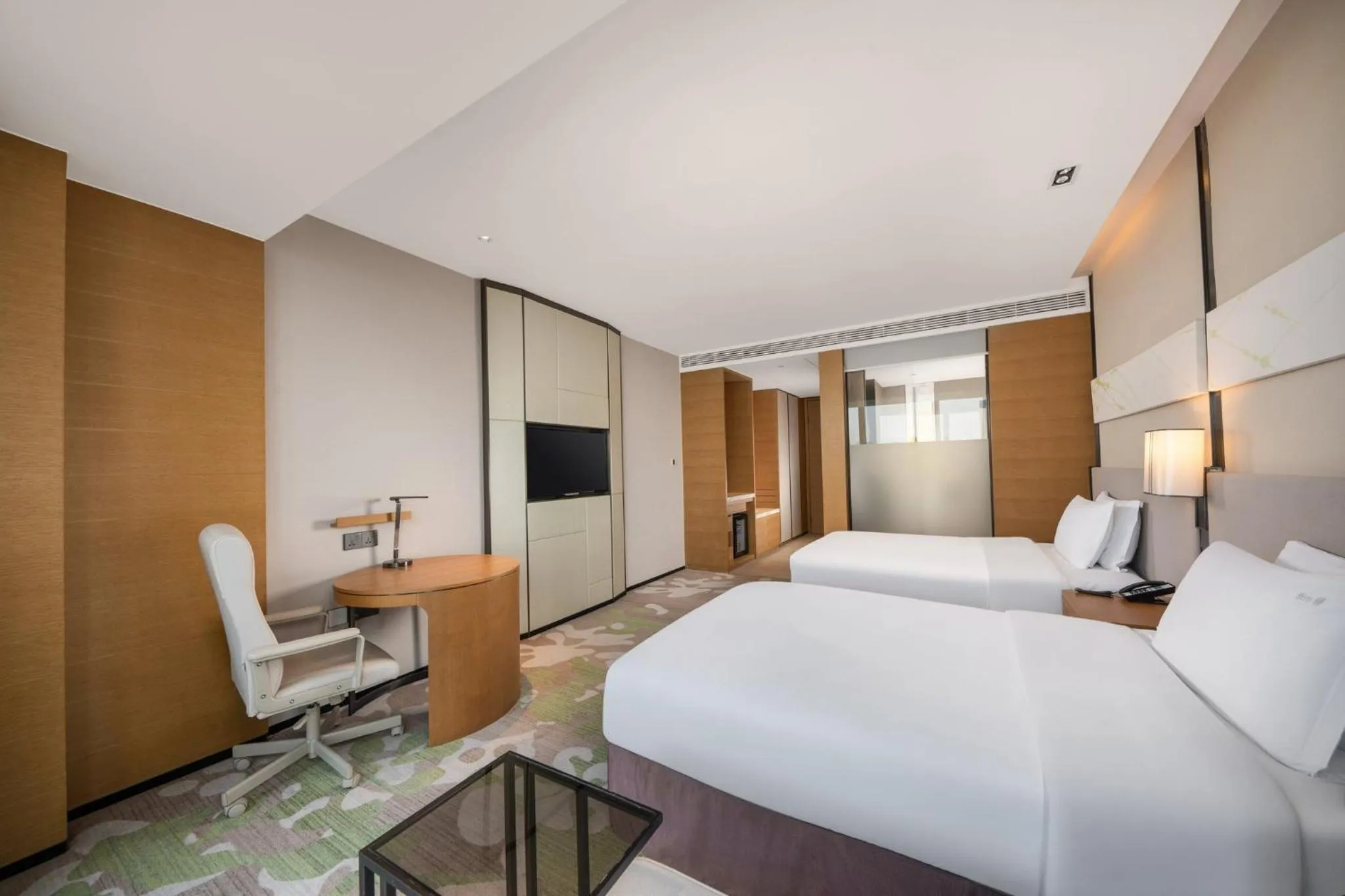 Photo of the whole room, Bed in Holiday Inn Nanjing Harbour by IHG