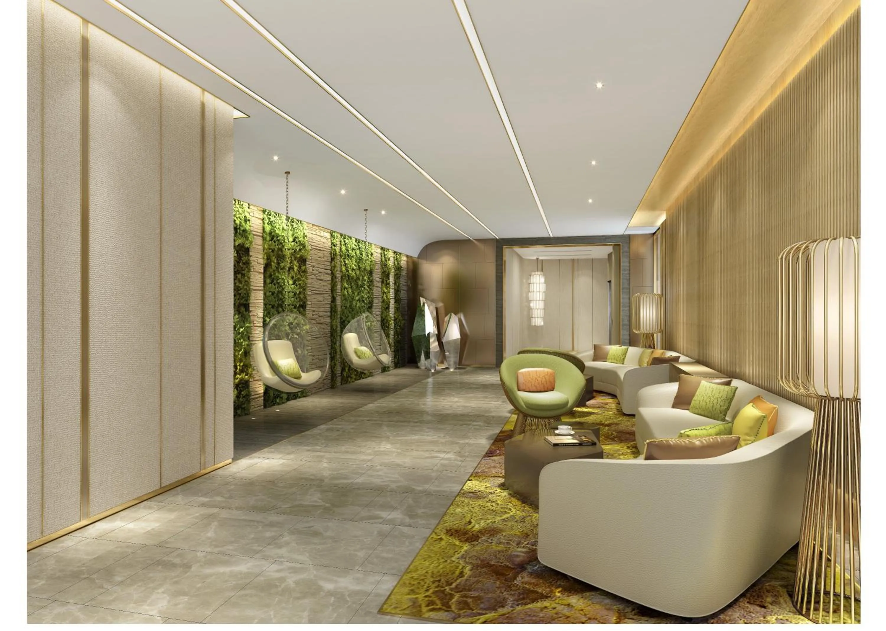 Lobby or reception in Holiday Inn Nanjing Harbour by IHG