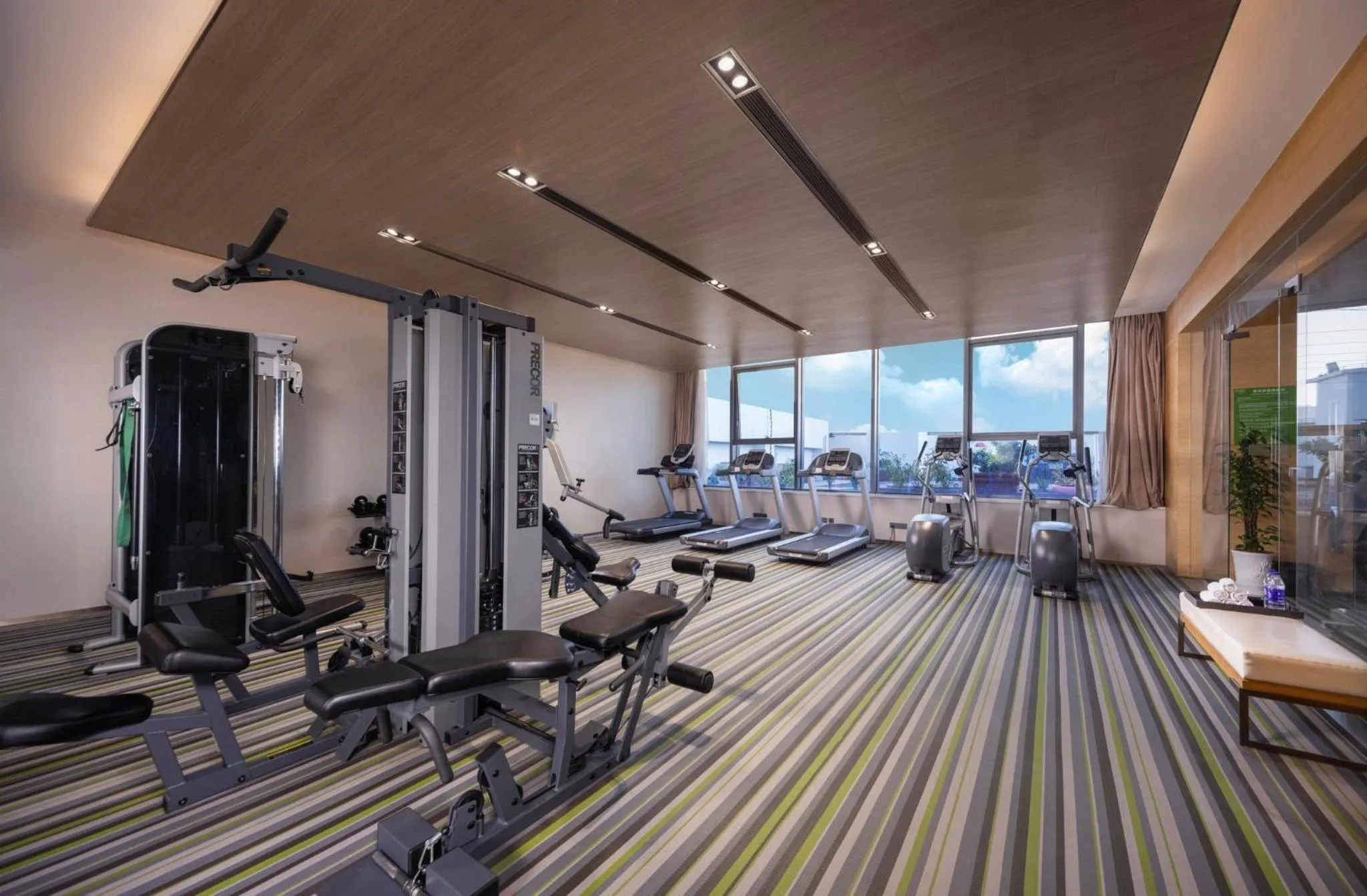 Fitness centre/facilities in Holiday Inn Nanjing Harbour by IHG