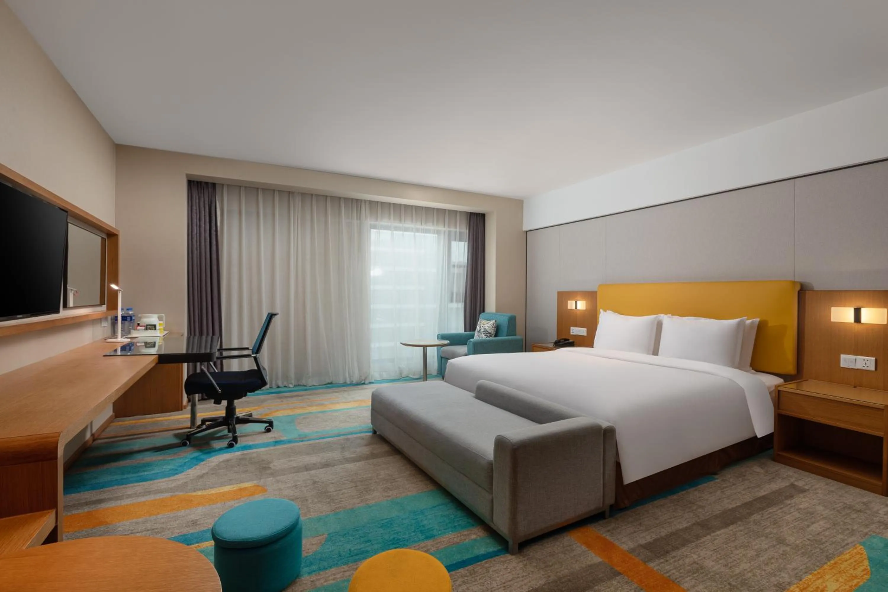 Bedroom, Bed in Holiday Inn Express Xi'an Qujiang South by IHG