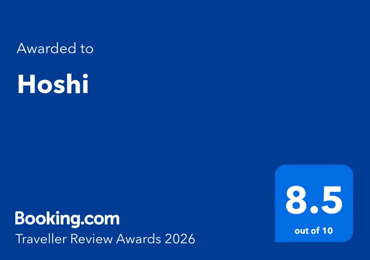 Certificate/Award in Hoshi