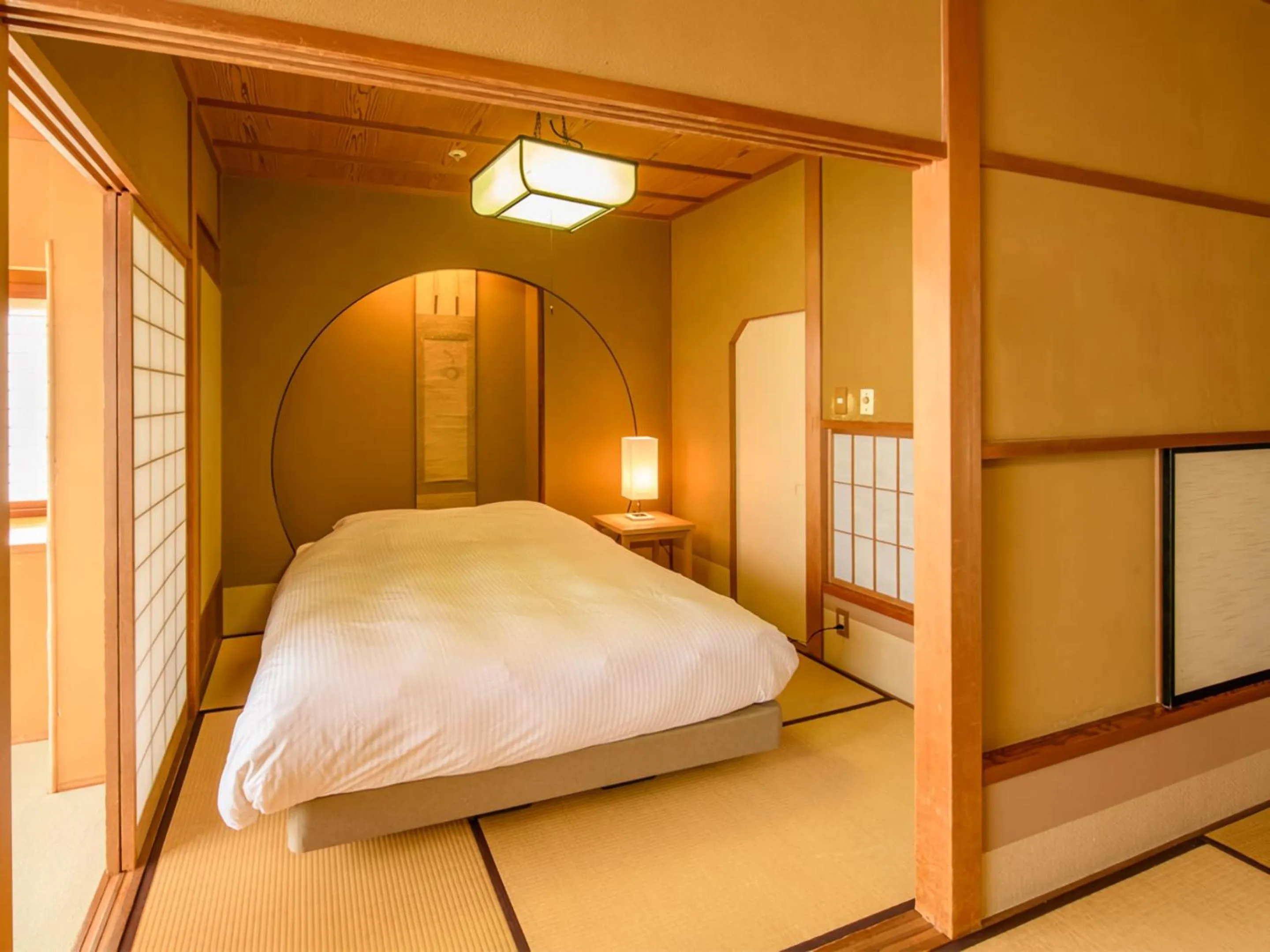 Bedroom, Bed in Hoshi