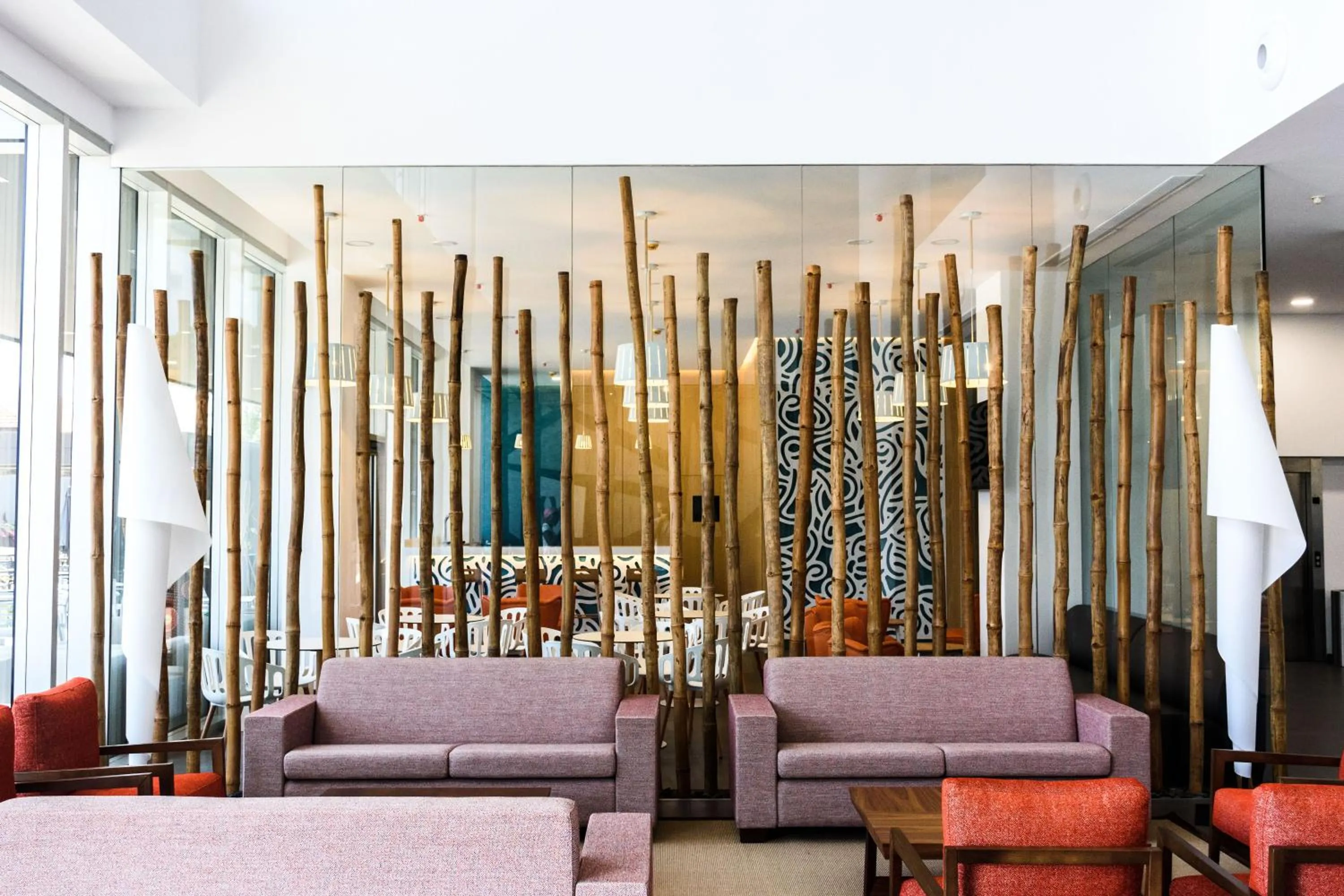 Living room in Ceiba Hotel Bissau