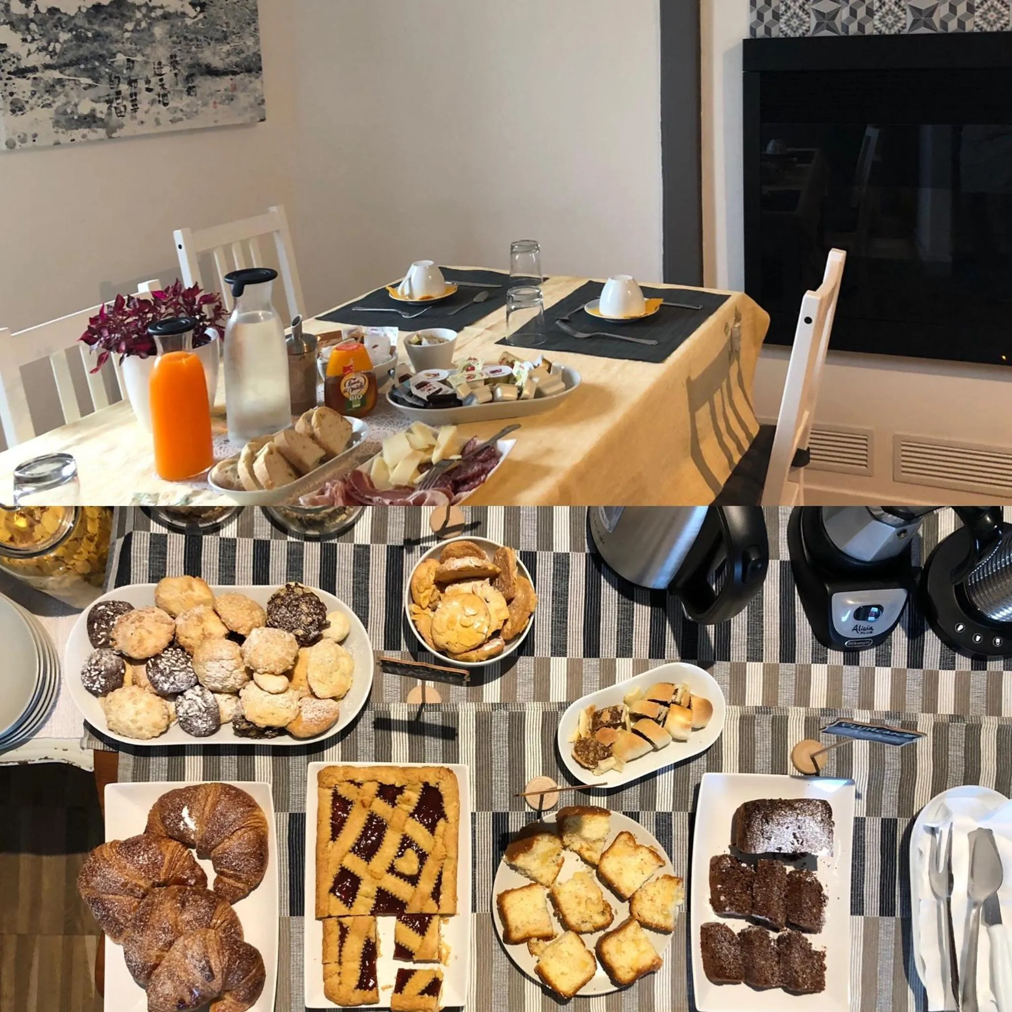 Breakfast in B&B Dimor'à