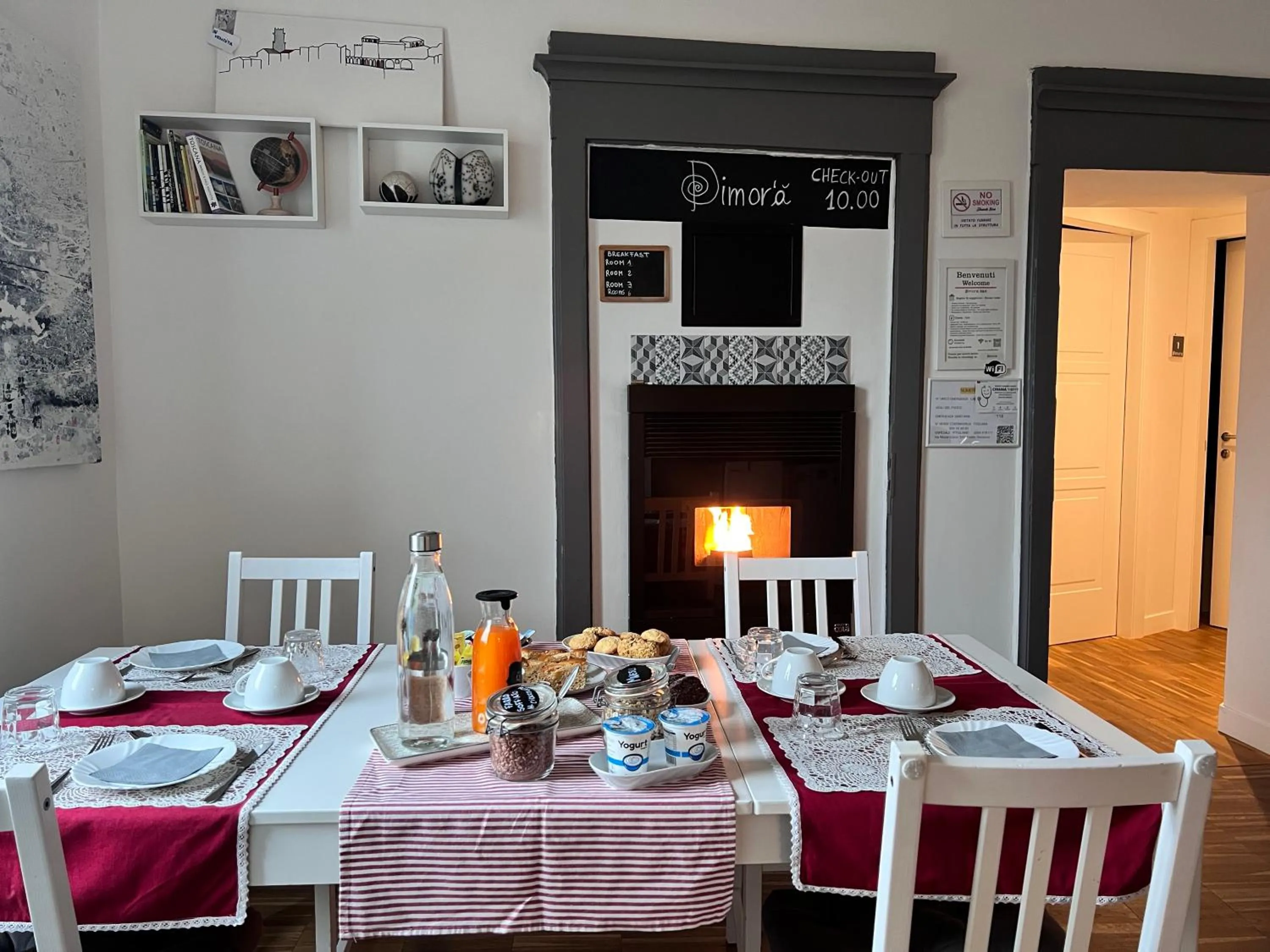 Breakfast in B&B Dimor'à