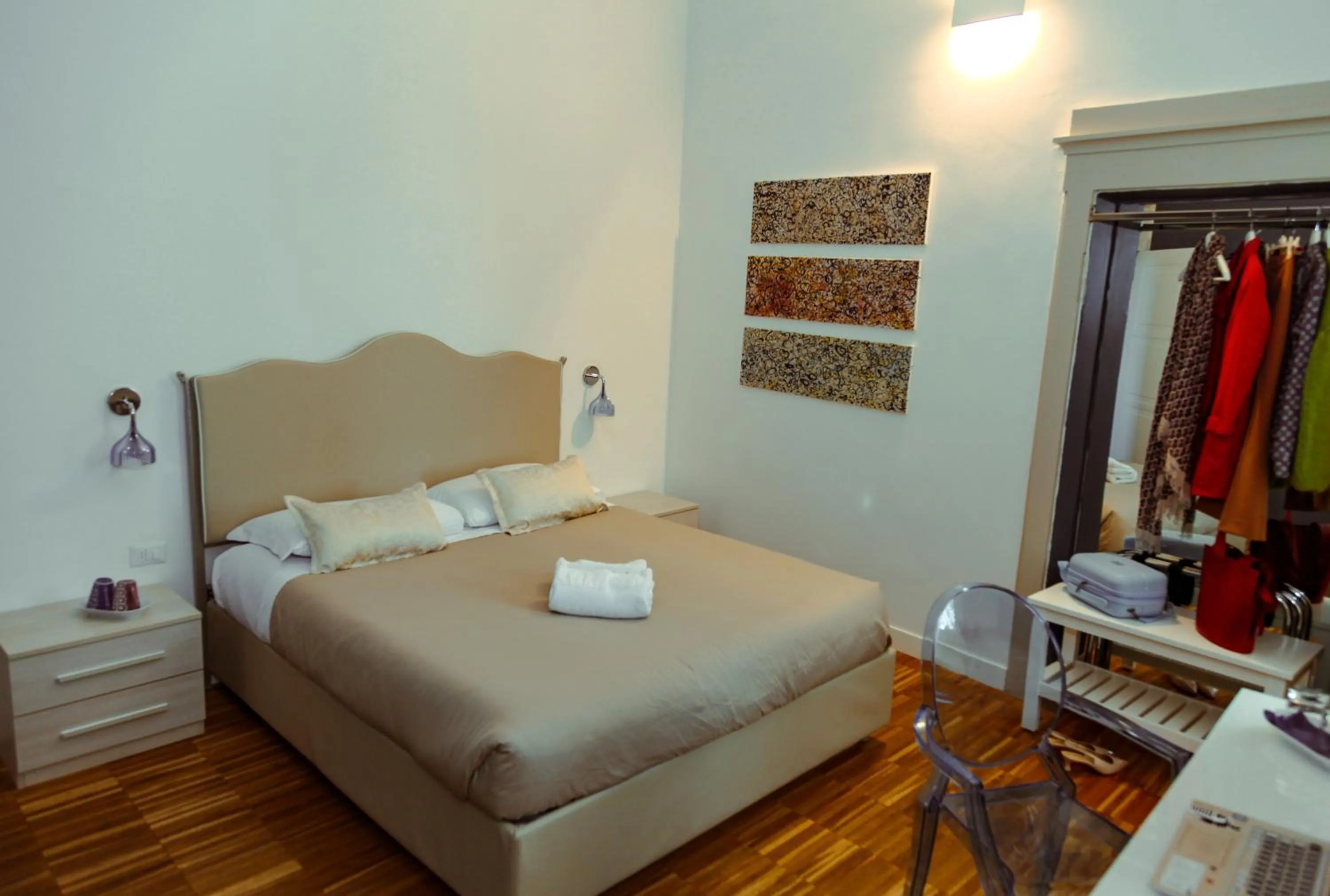 Photo of the whole room, Bed in B&B Dimor'à