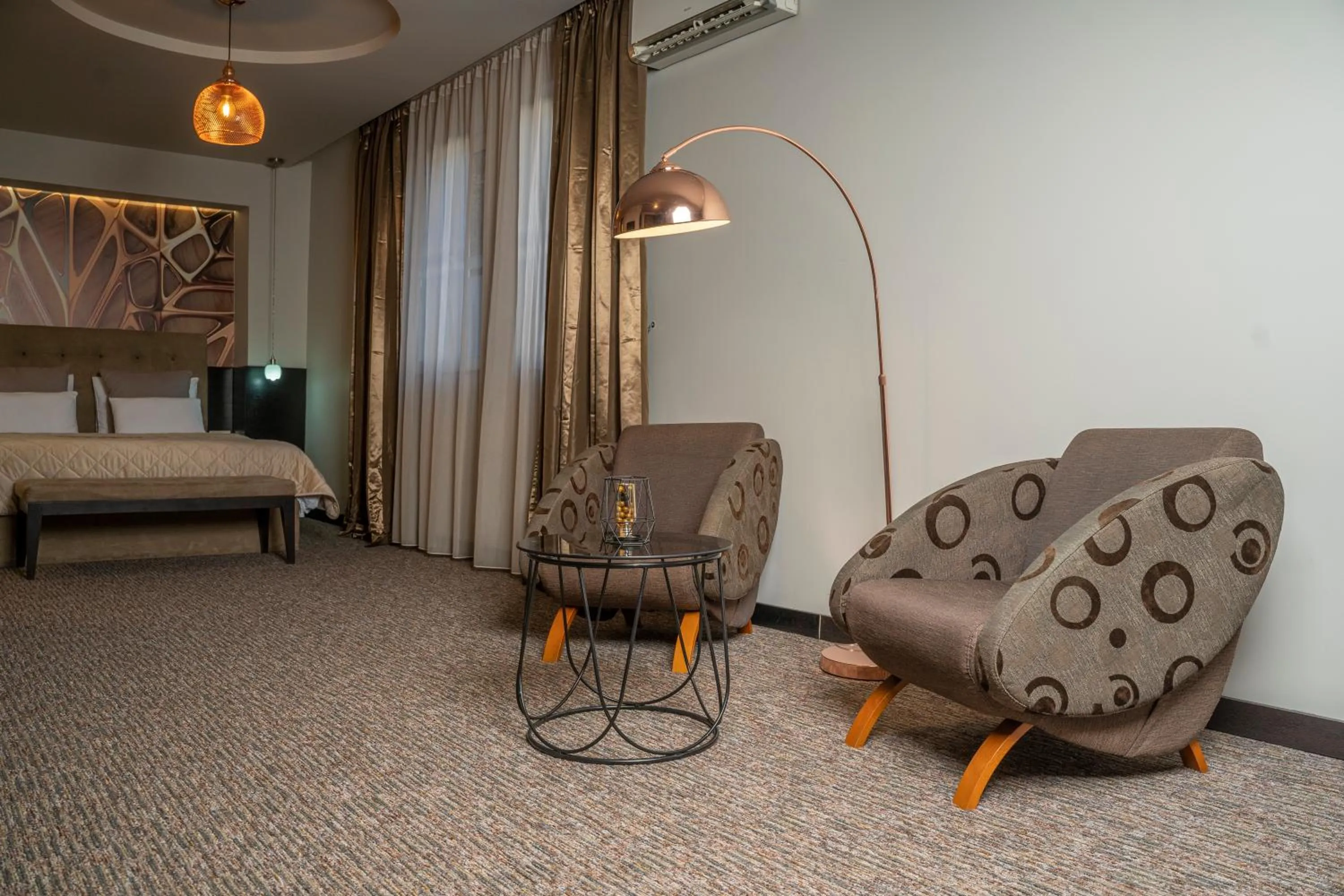 Living room, Bed in Akacija Luxury Suites