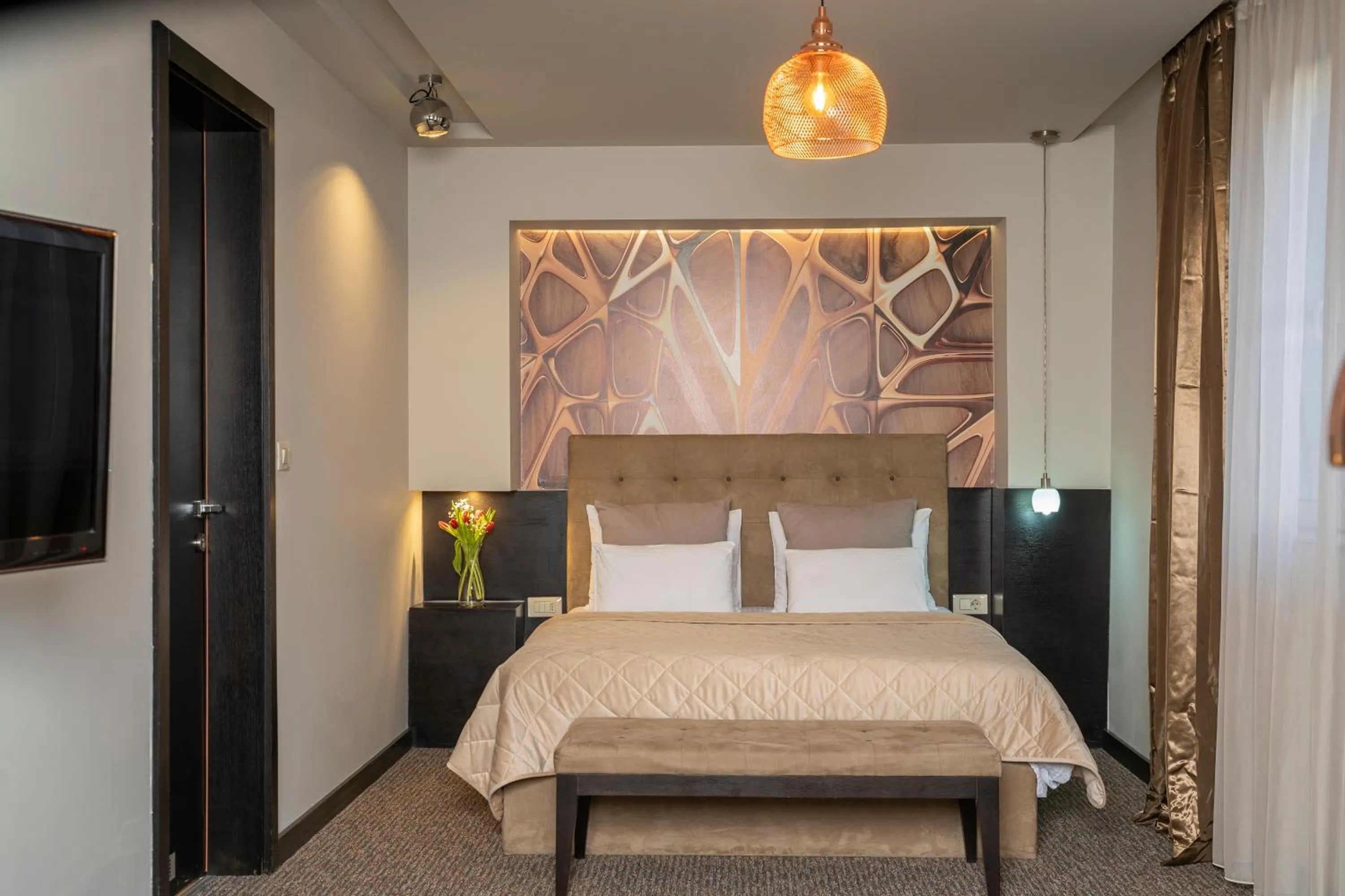 Bedroom, Bed in Akacija Luxury Suites