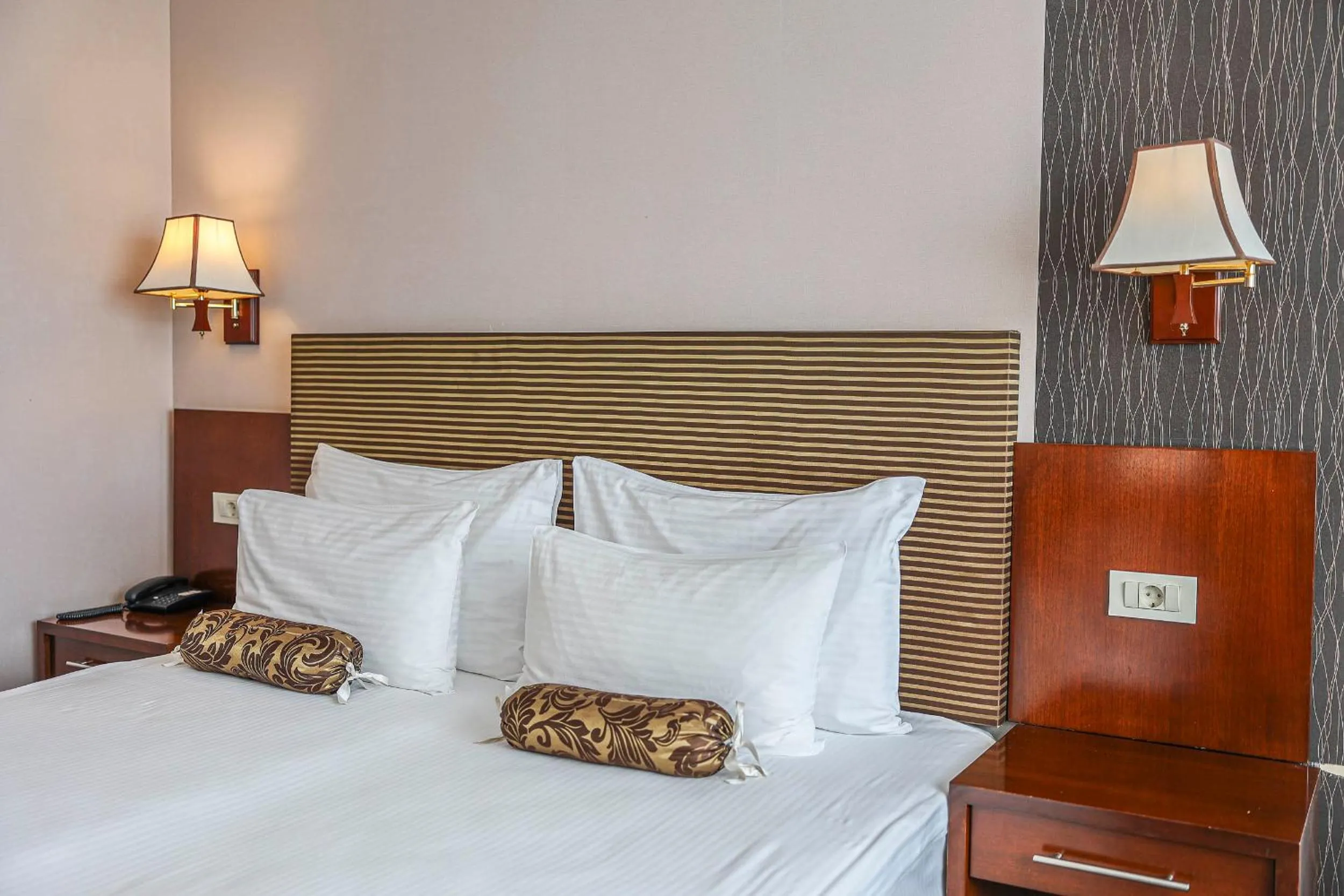 Bed in Grand Hotel Napoca