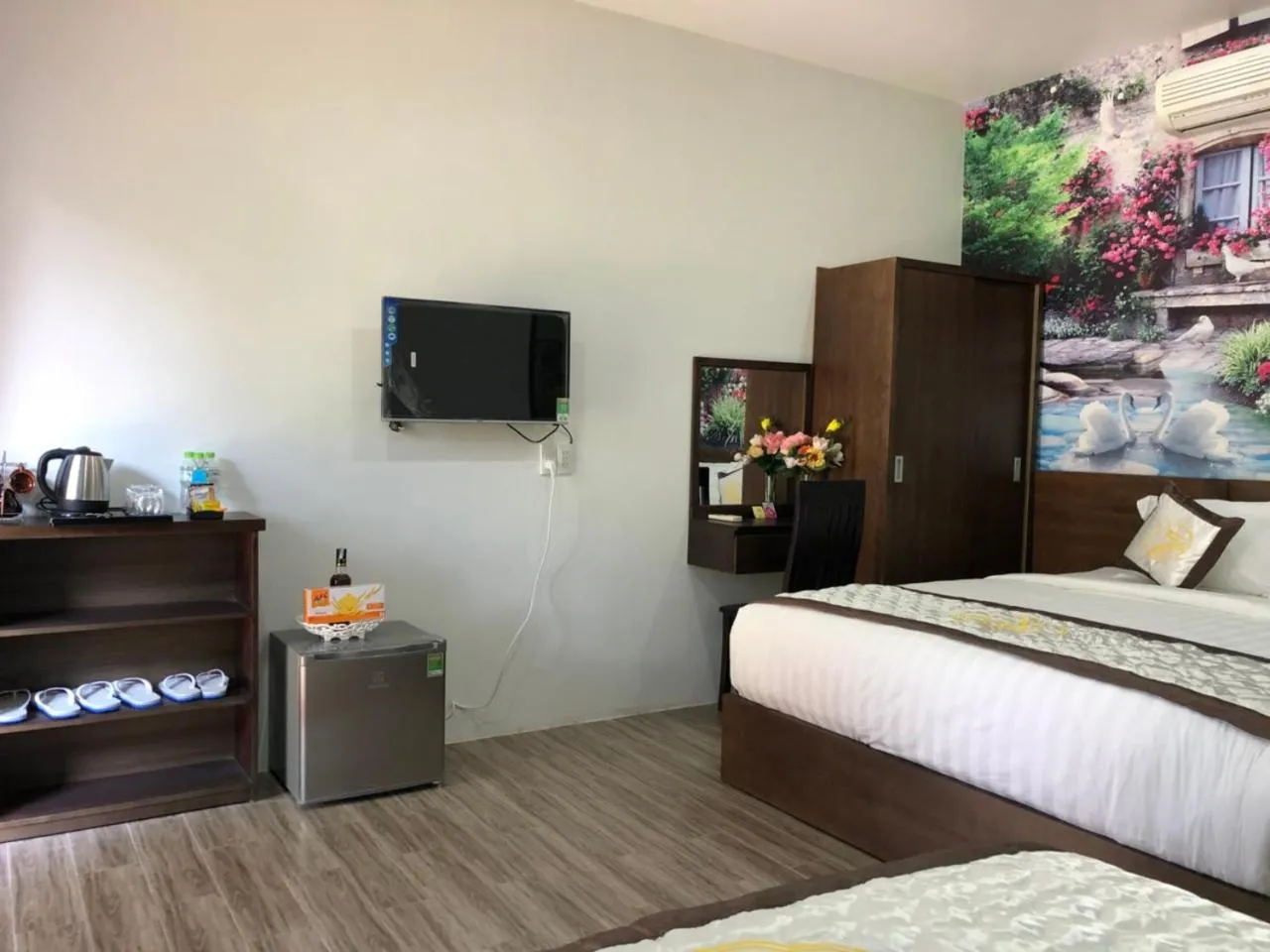 Bed in Sang Như Ngọc Resort