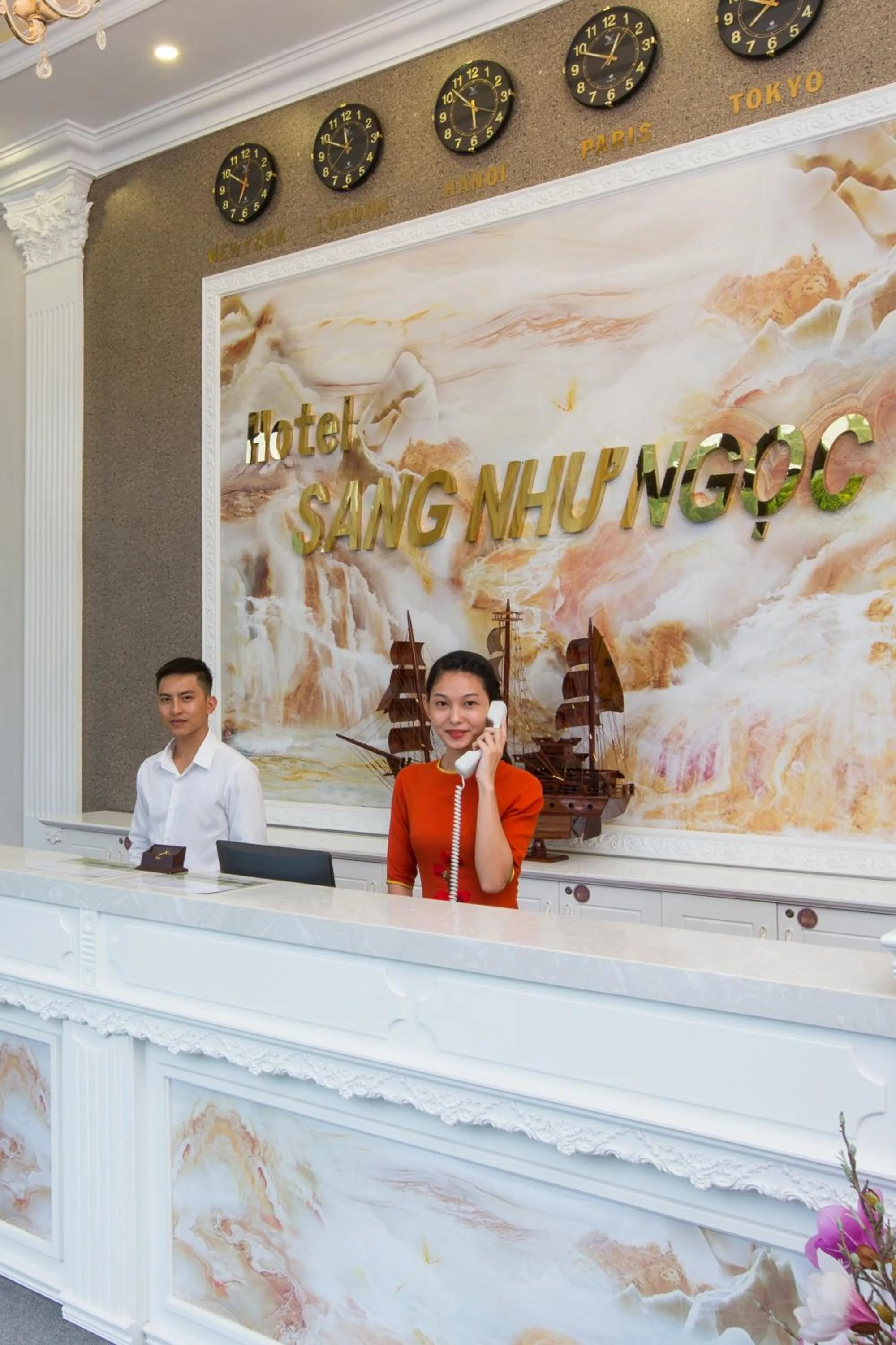 Lobby or reception in Sang Như Ngọc Resort