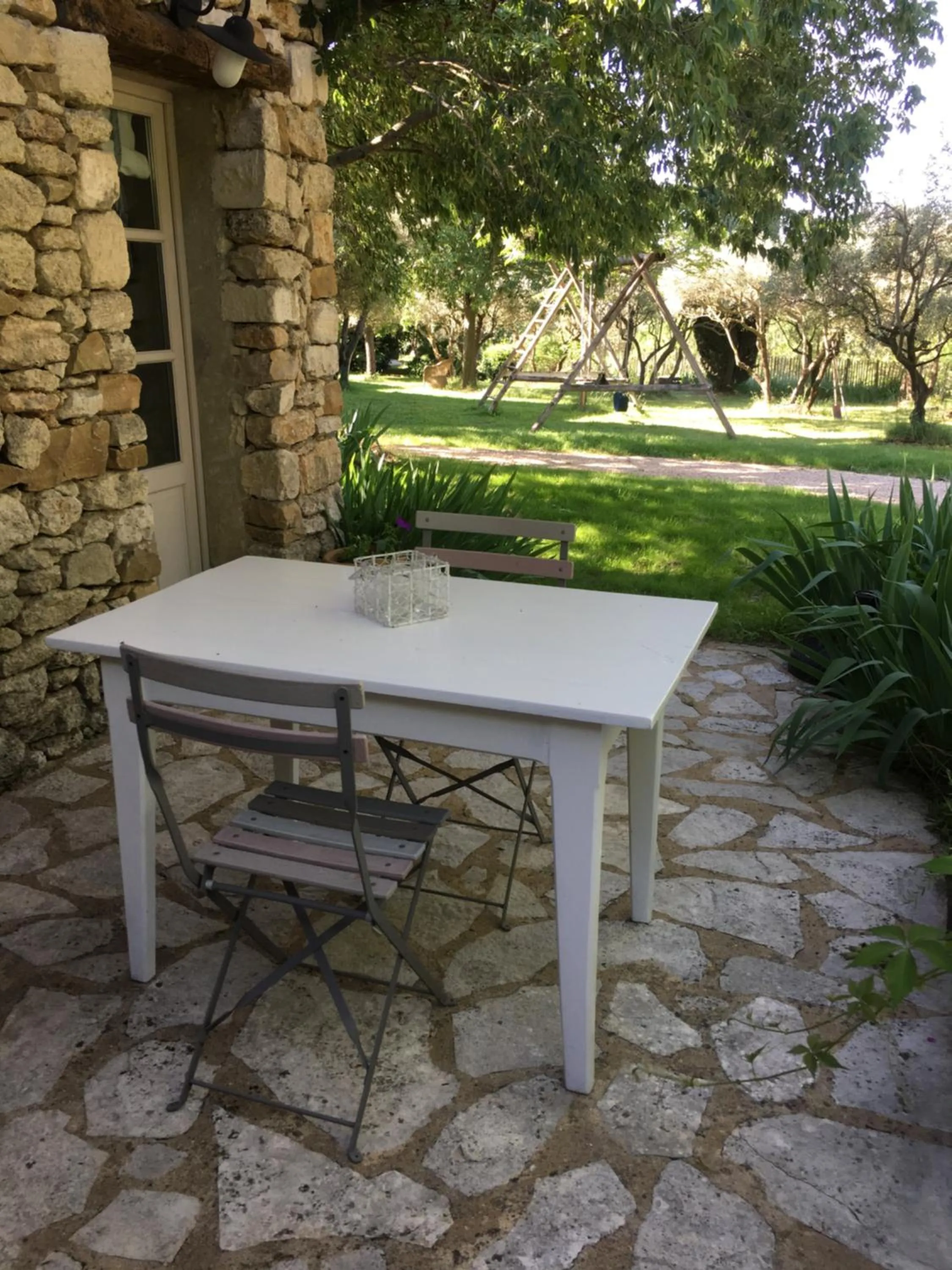 Balcony/Terrace in Les Olivettes le mazet