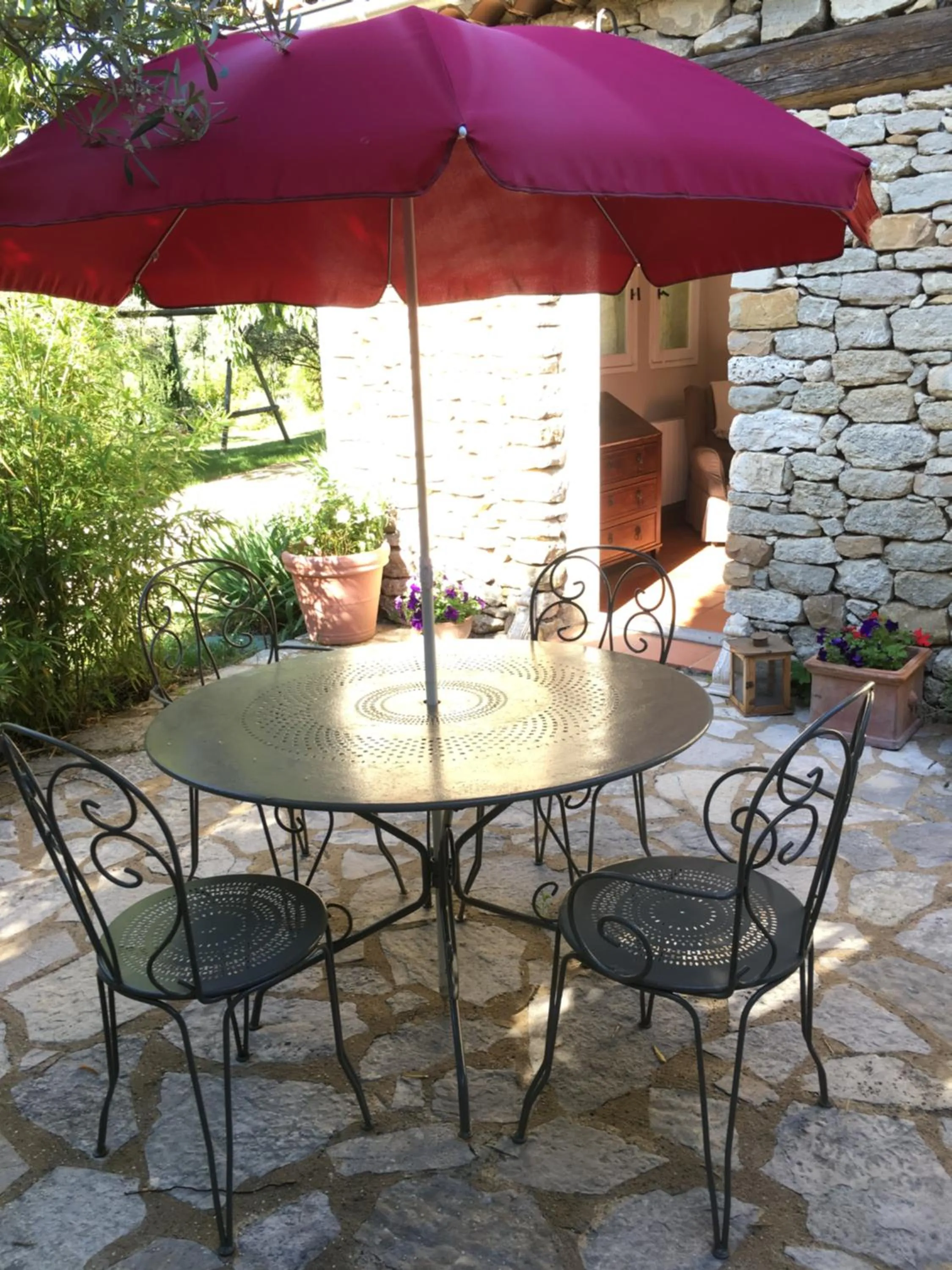 Balcony/Terrace in Les Olivettes le mazet