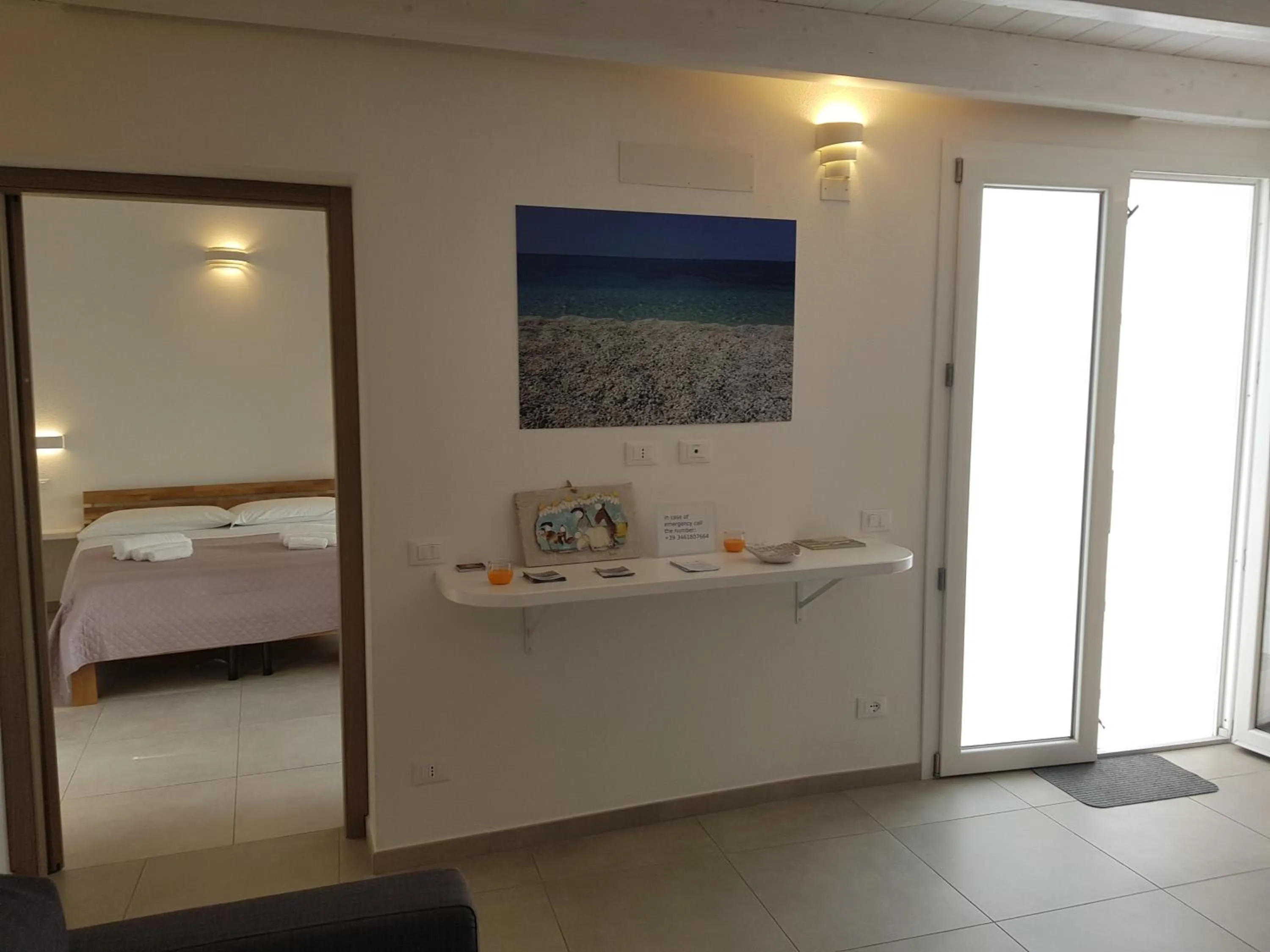 Lobby or reception, Bed in B. SINIS