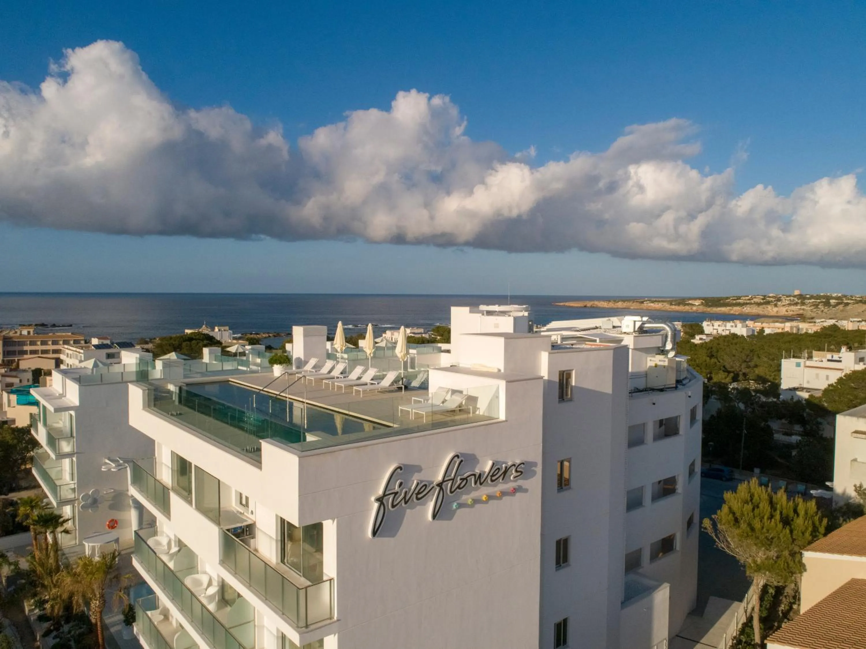 Property building in Five Flowers Hotel Formentera, member of Melia Collection