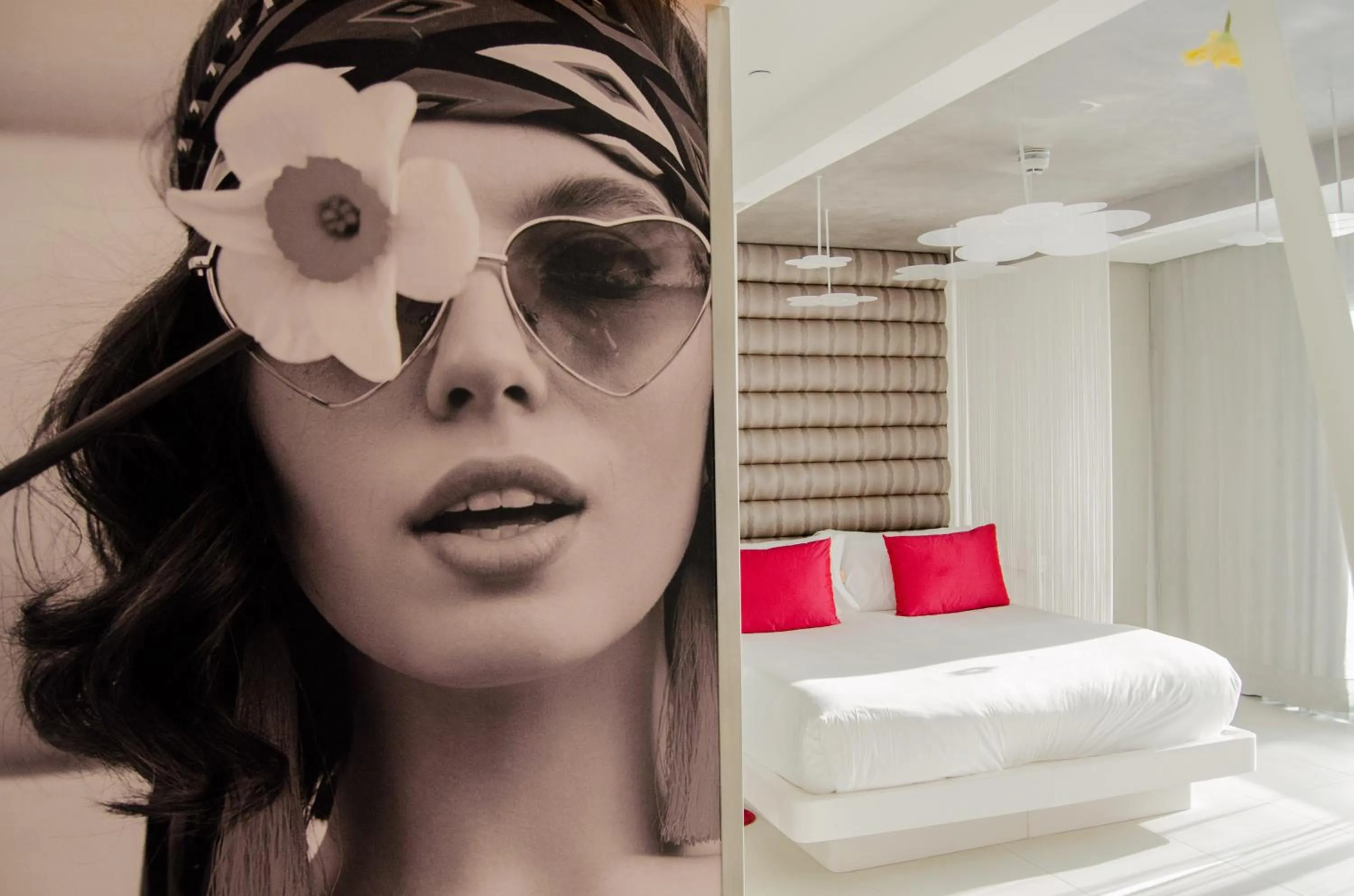 Bed in Five Flowers Hotel Formentera, member of Melia Collection