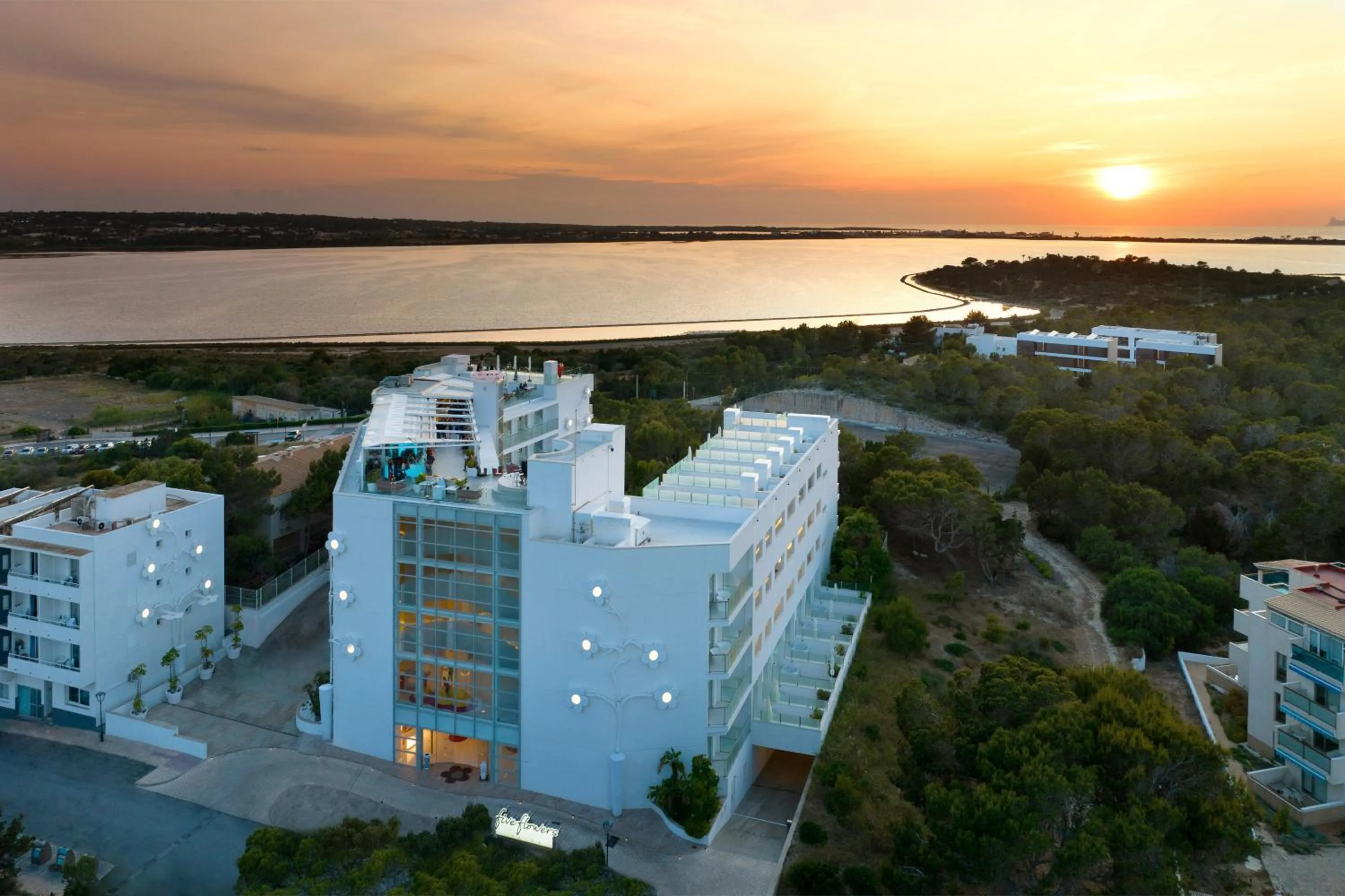 Property building in Five Flowers Hotel Formentera, member of Melia Collection