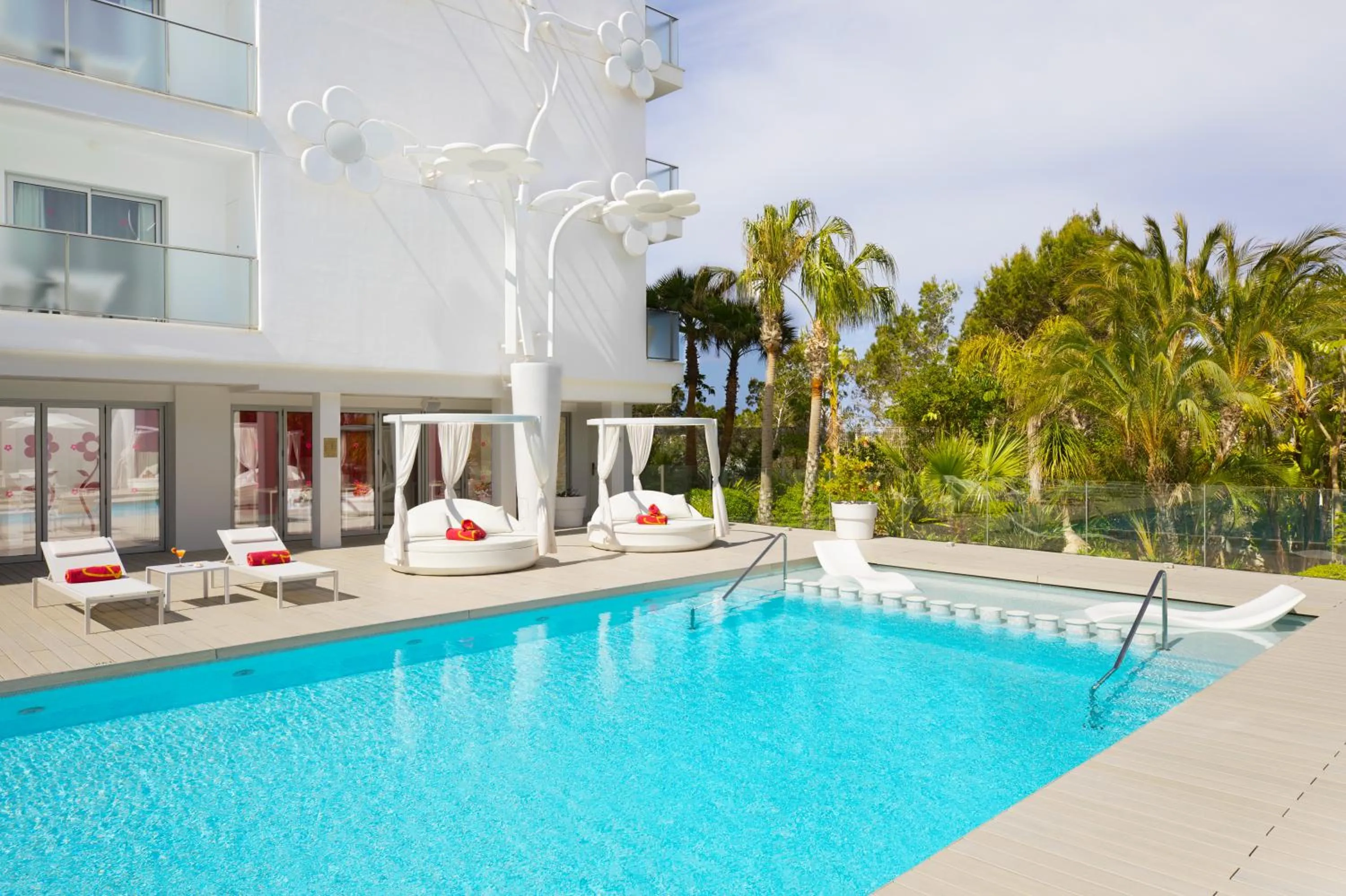Swimming pool in Five Flowers Hotel Formentera, member of Melia Collection