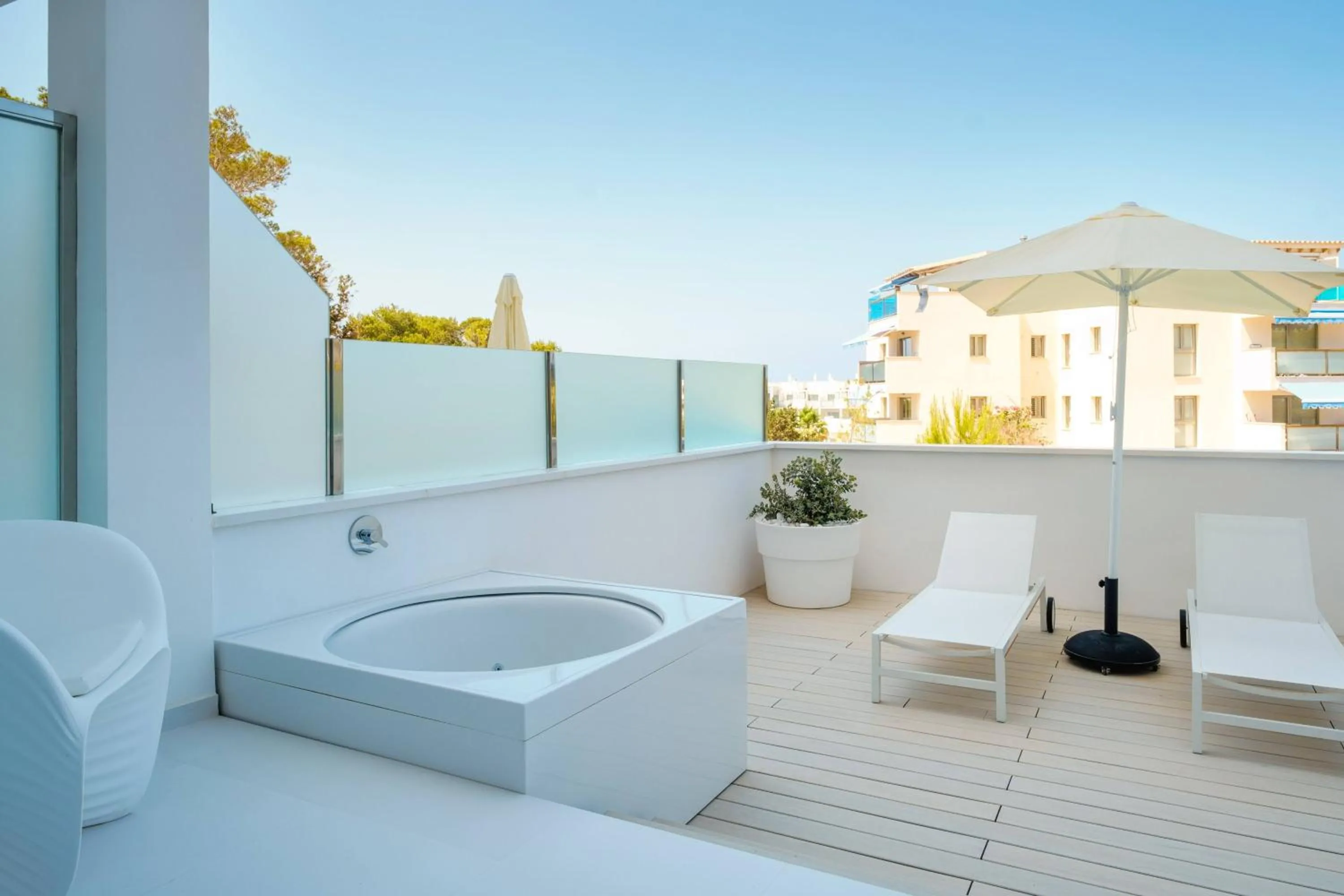 Property building in Five Flowers Hotel Formentera Meliá Collection