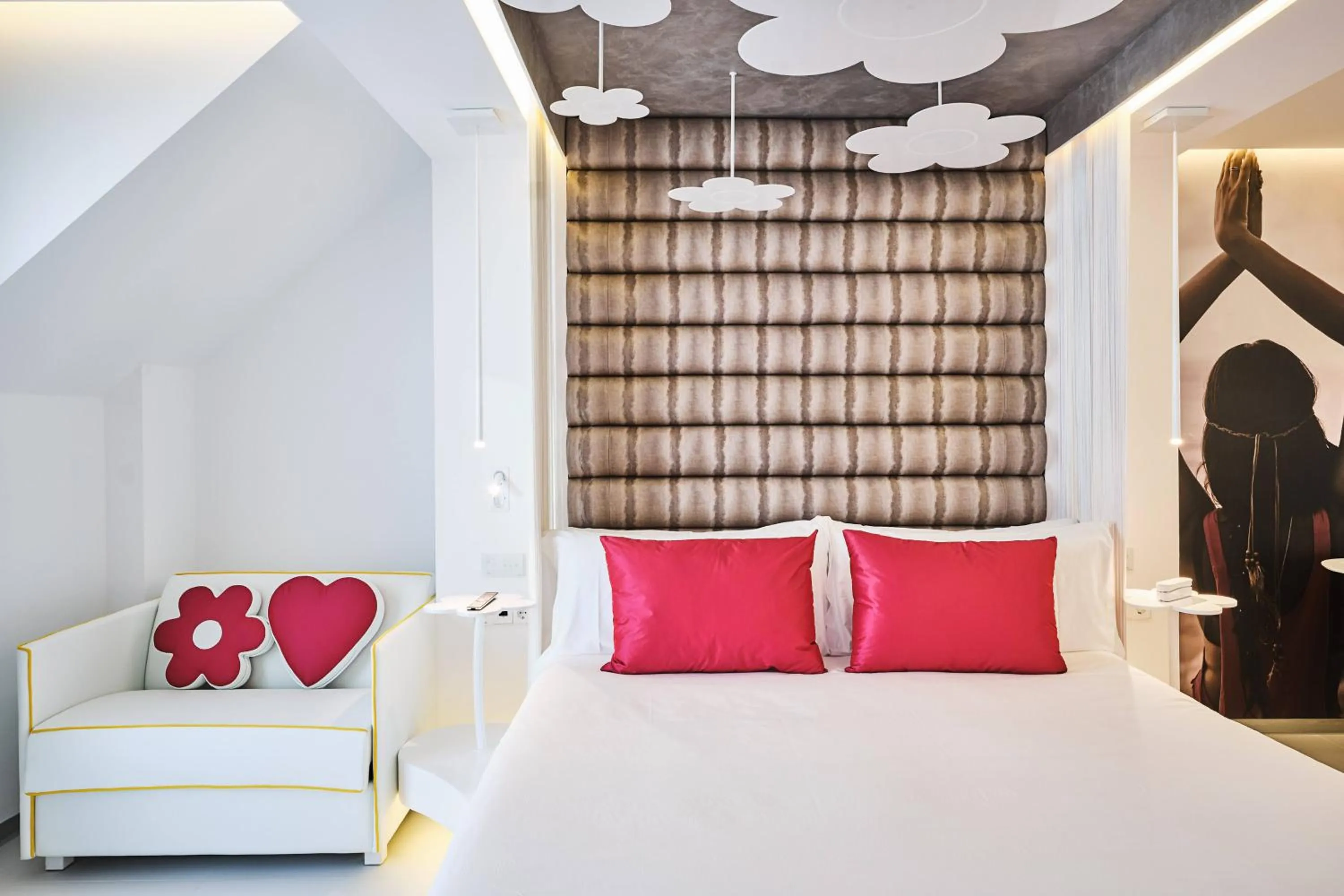 Bed in Five Flowers Hotel Formentera Meliá Collection