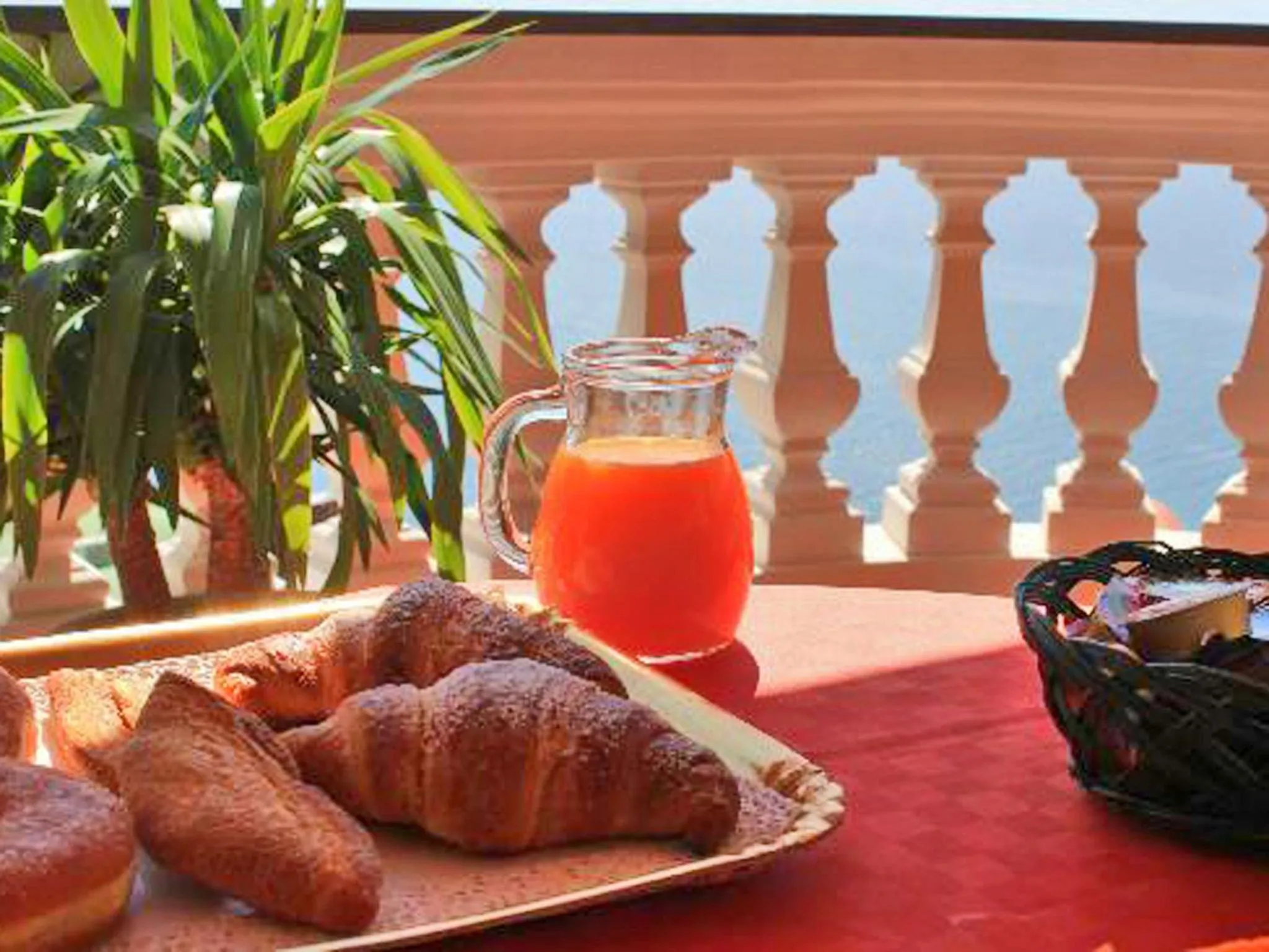 Balcony/Terrace in B&B Il Pavone