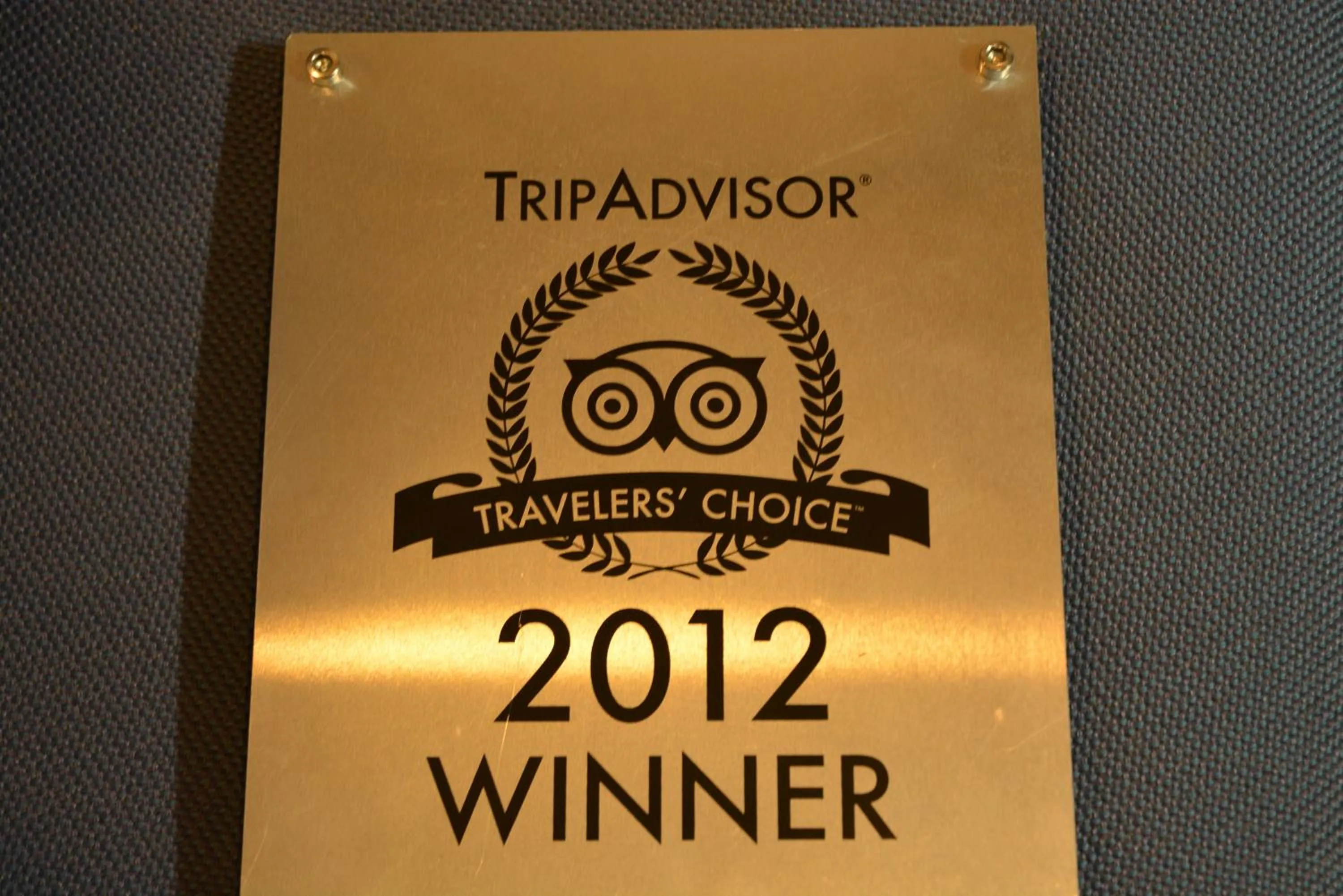 Certificate/Award in Hotel Montblanc Hakuba