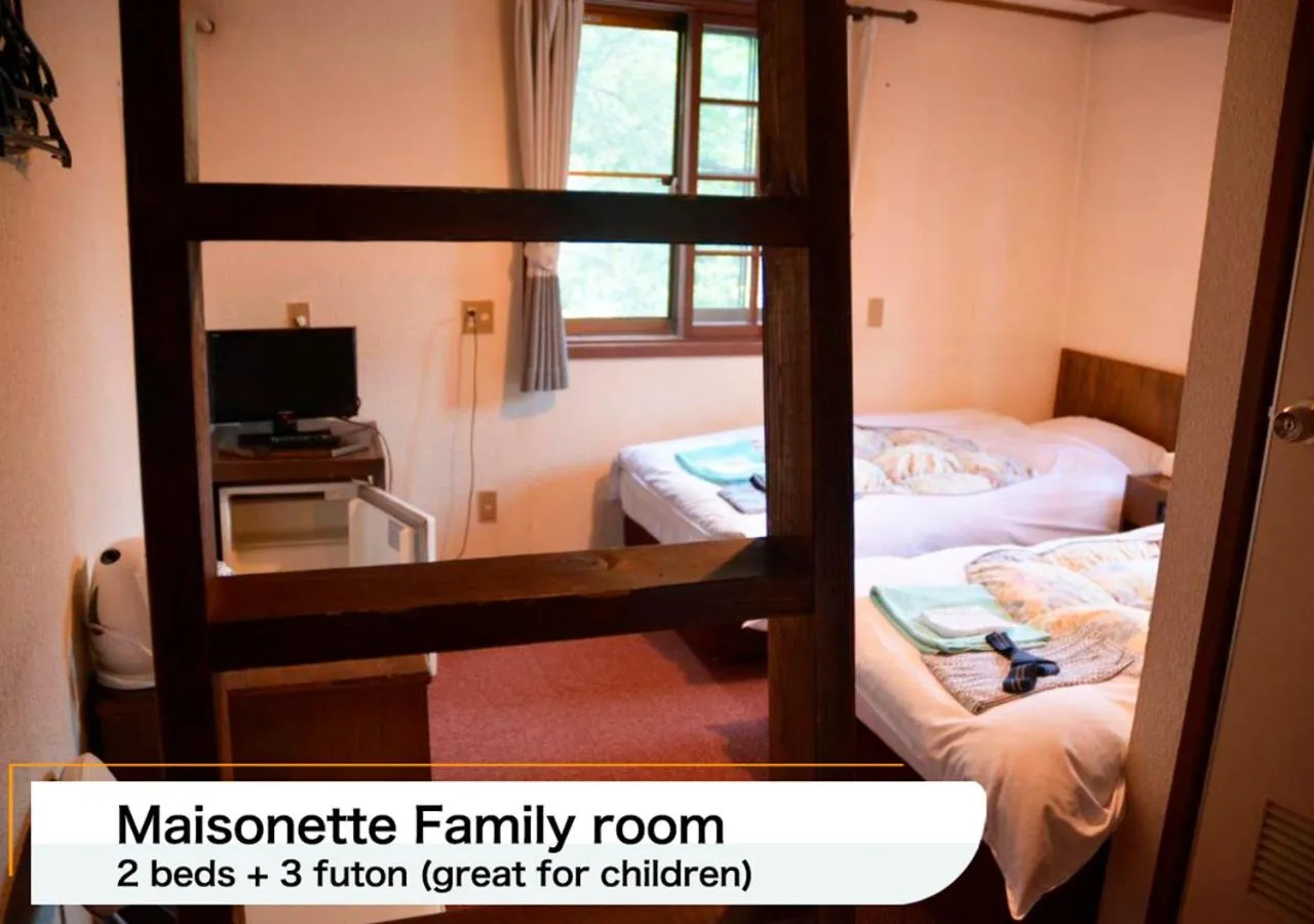 Bed in Hotel Montblanc Hakuba