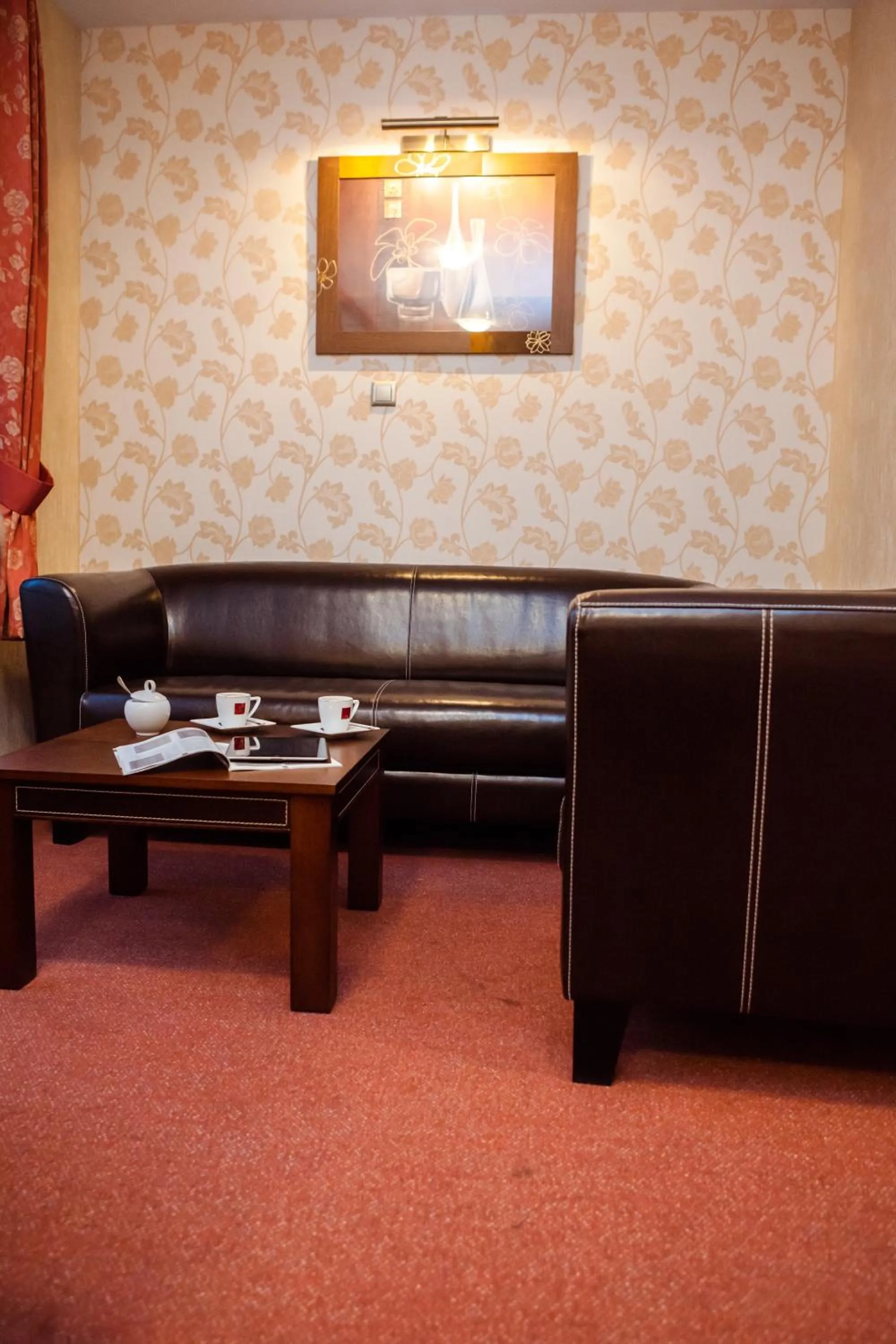 Seating area in Hotel Logos