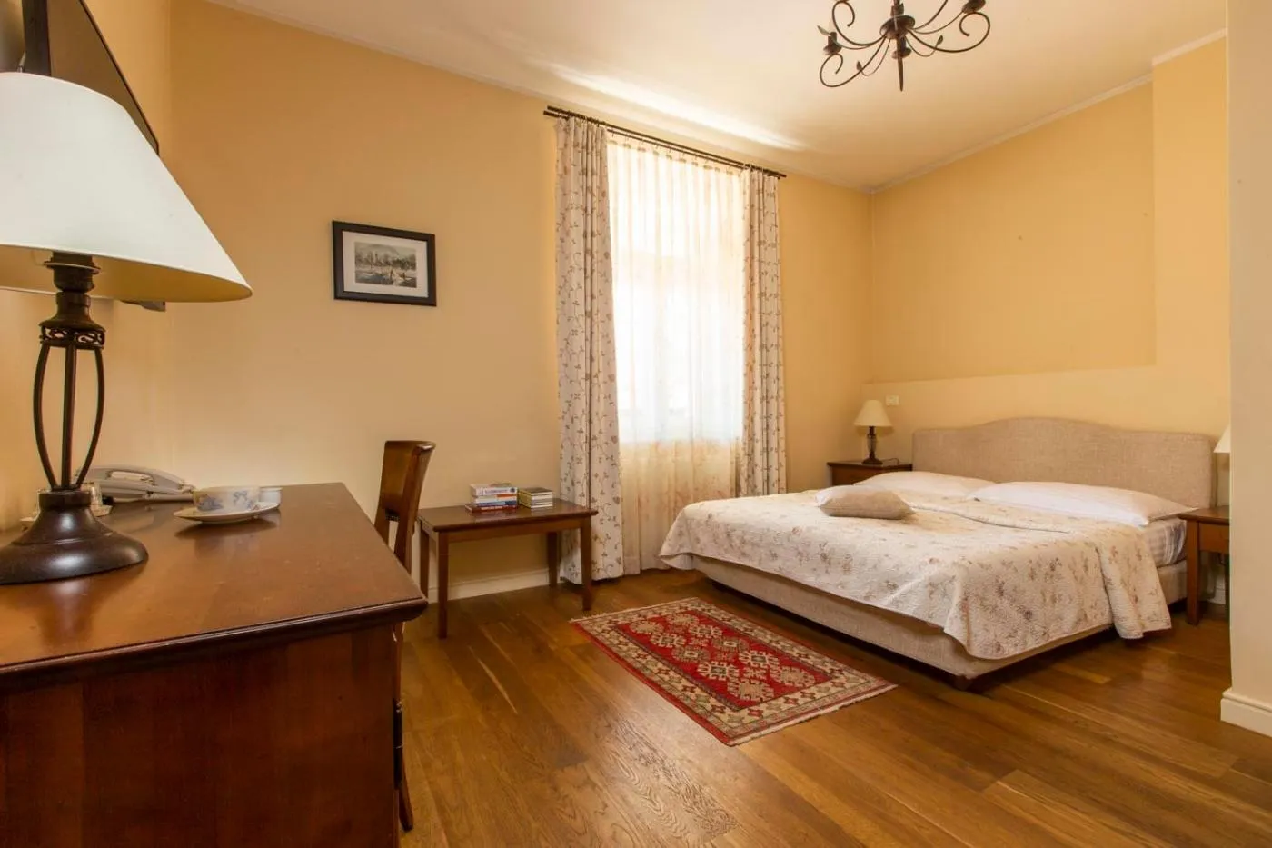 Bed in Hotel Slamič Ljubljana