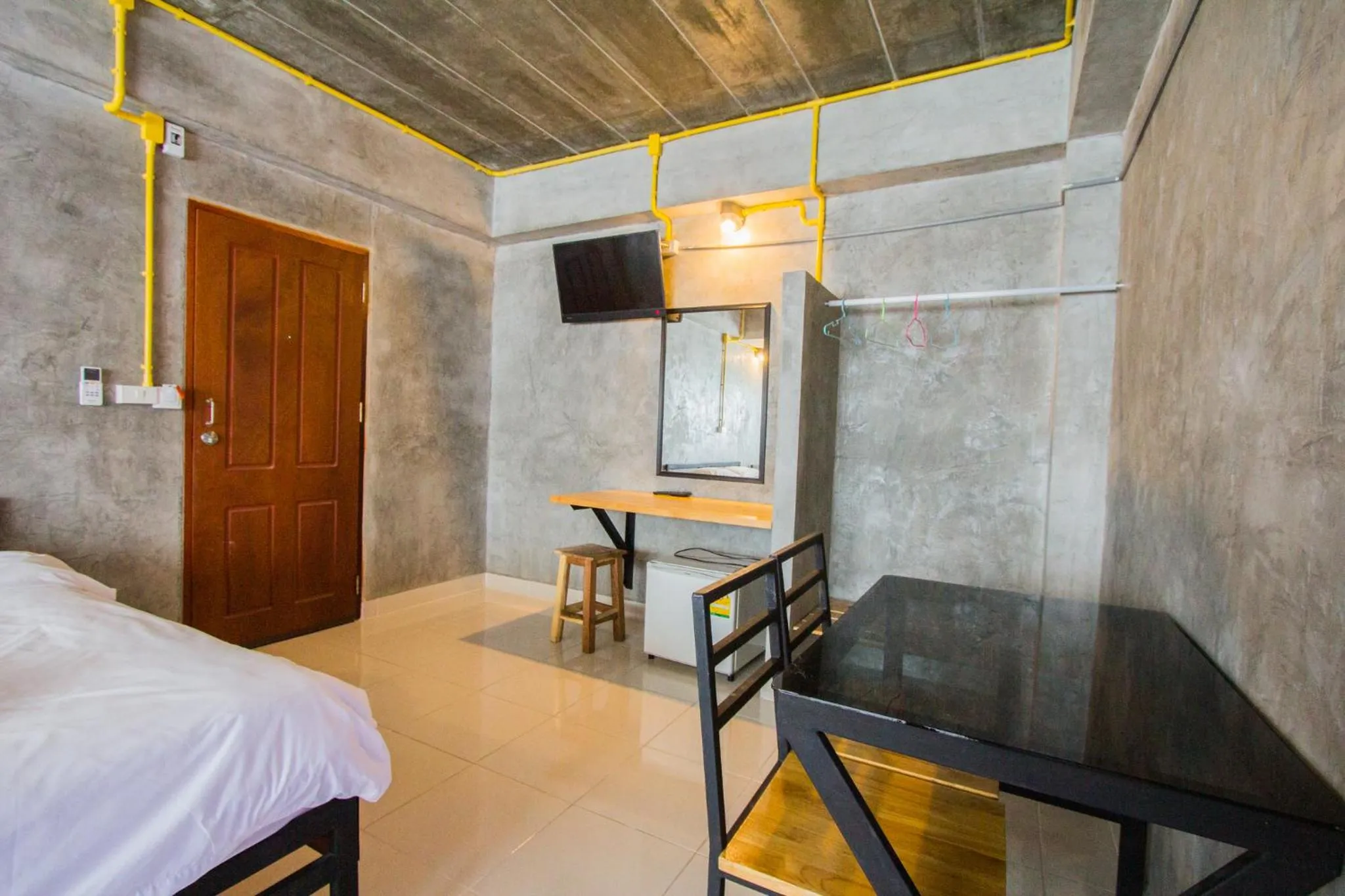 Bed in The Sky Loft Hotel