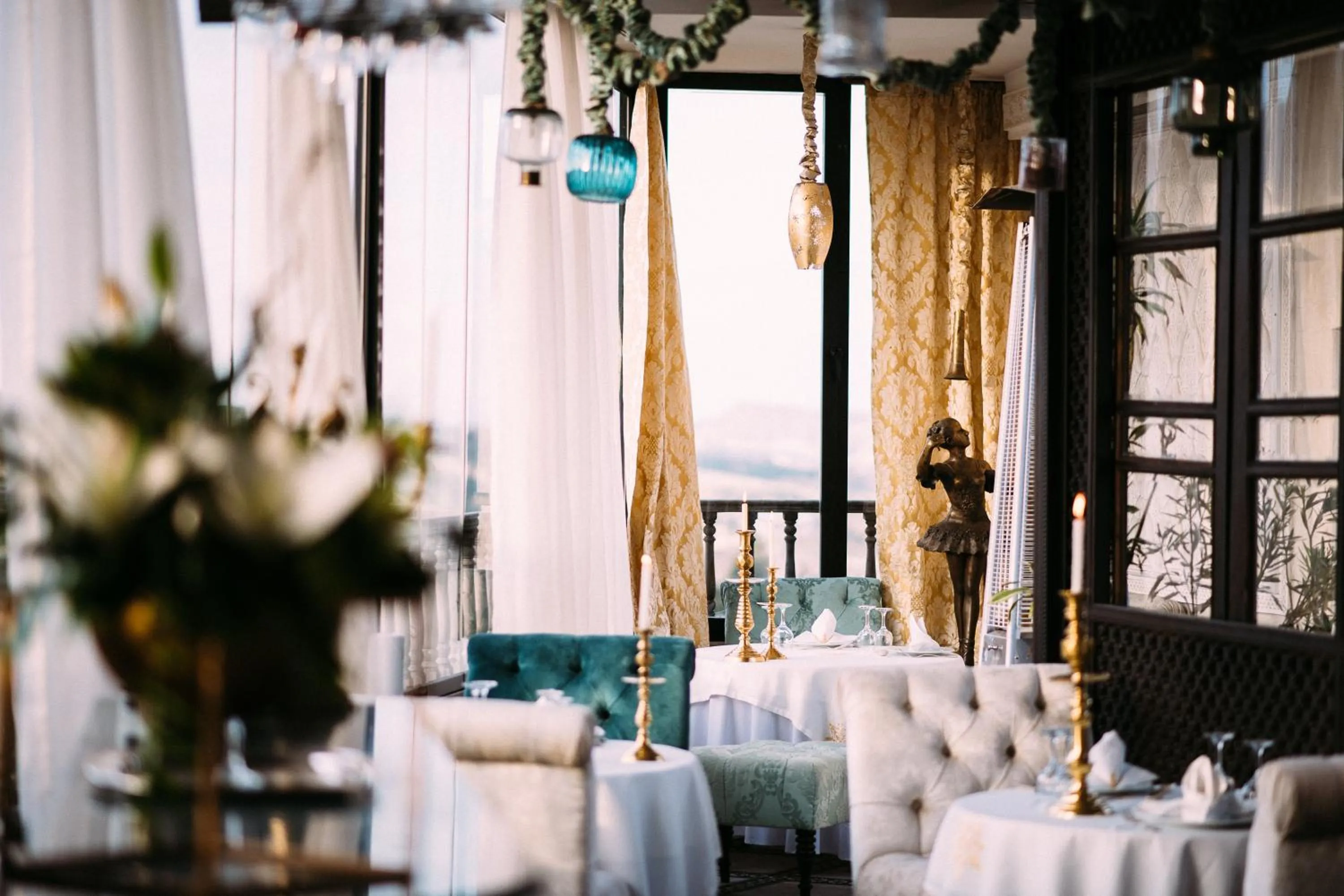 Restaurant/places to eat in Riad Maison Bleue and Spa