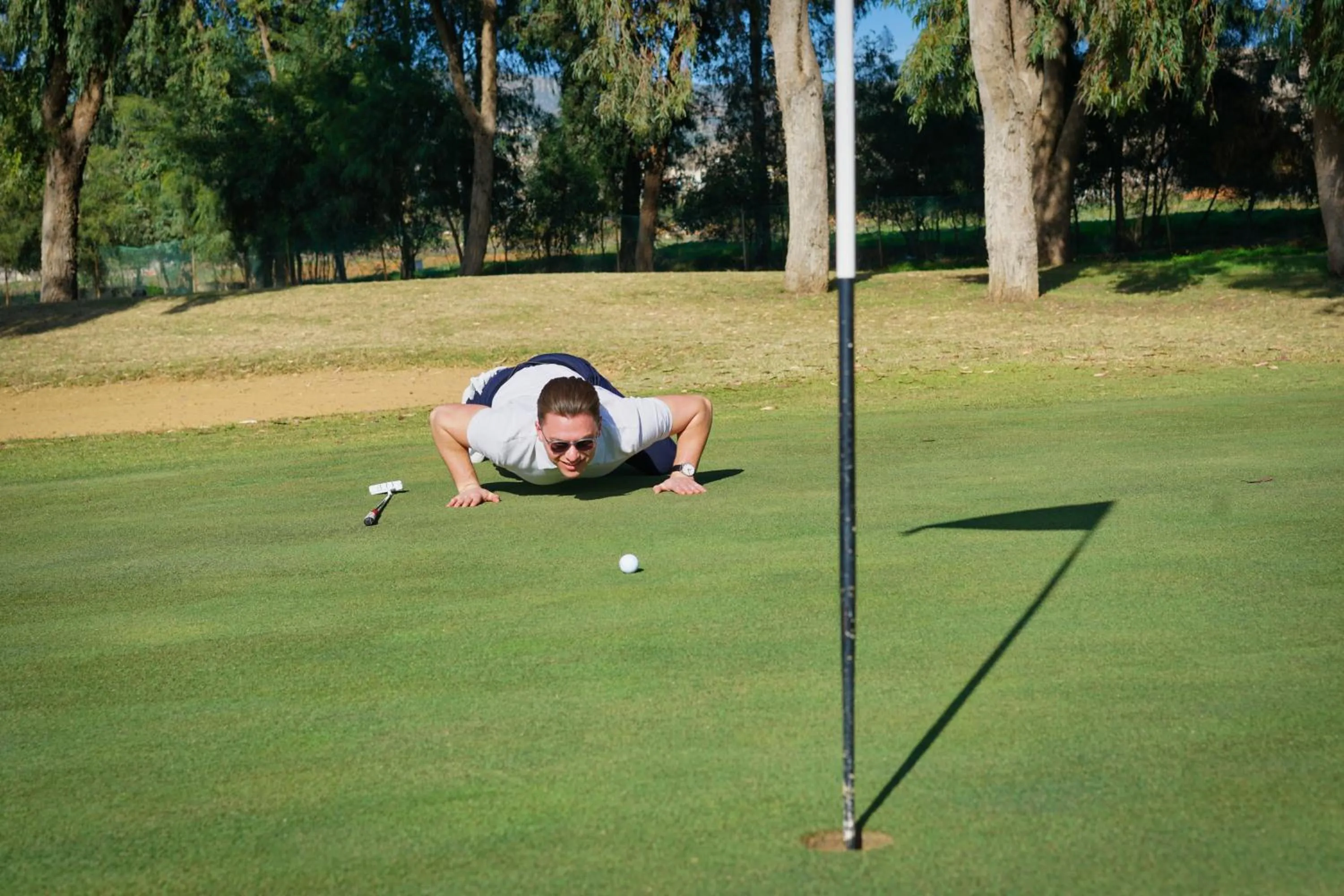Golfcourse in Riad Maison Bleue and Spa