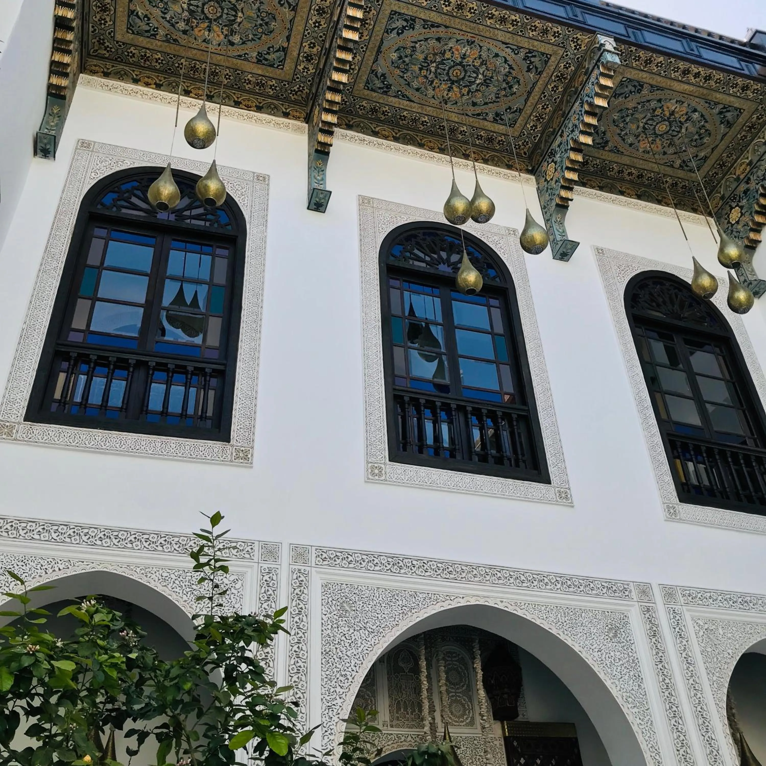 Property building in Riad Maison Bleue and Spa