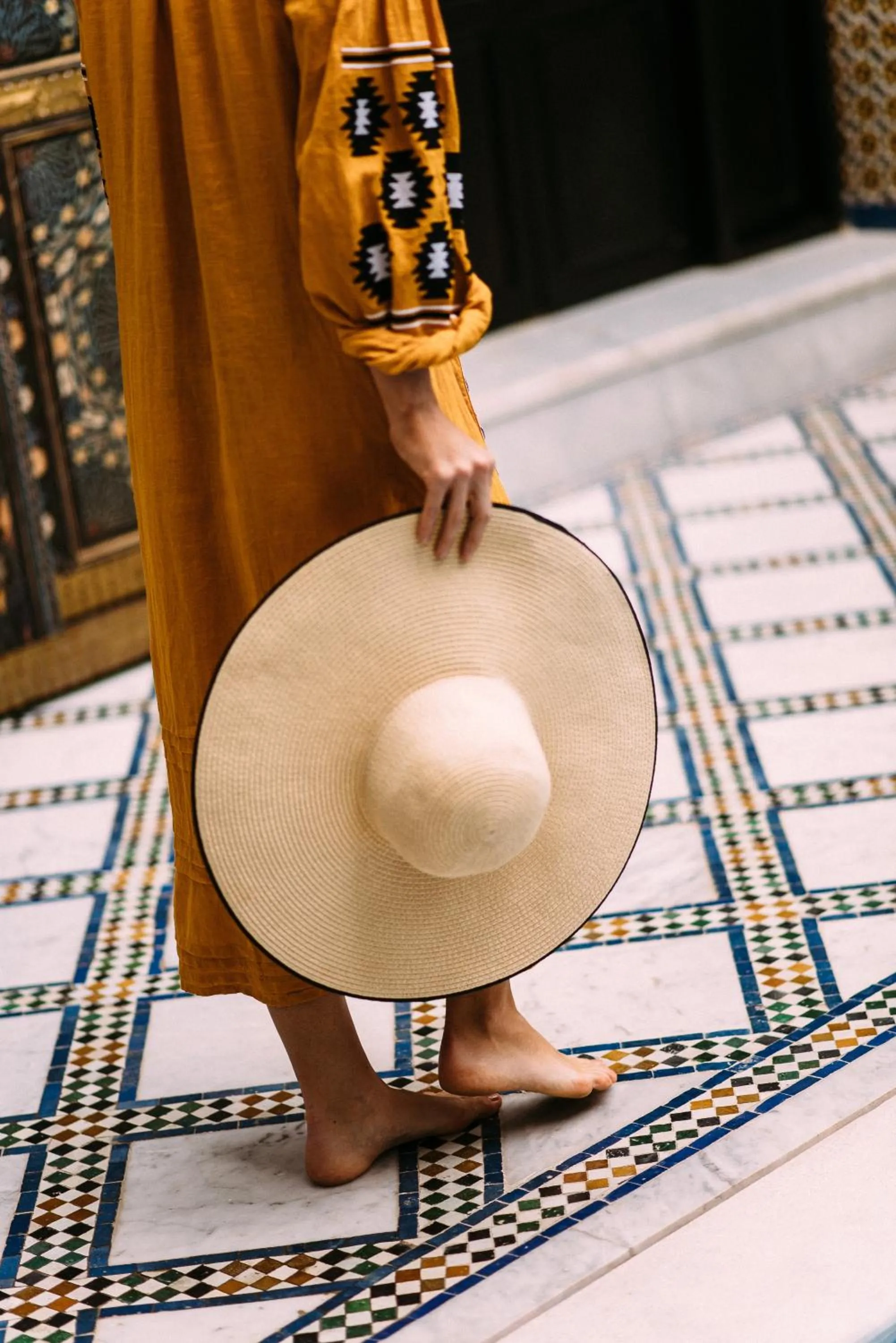 Guests in Riad Maison Bleue and Spa
