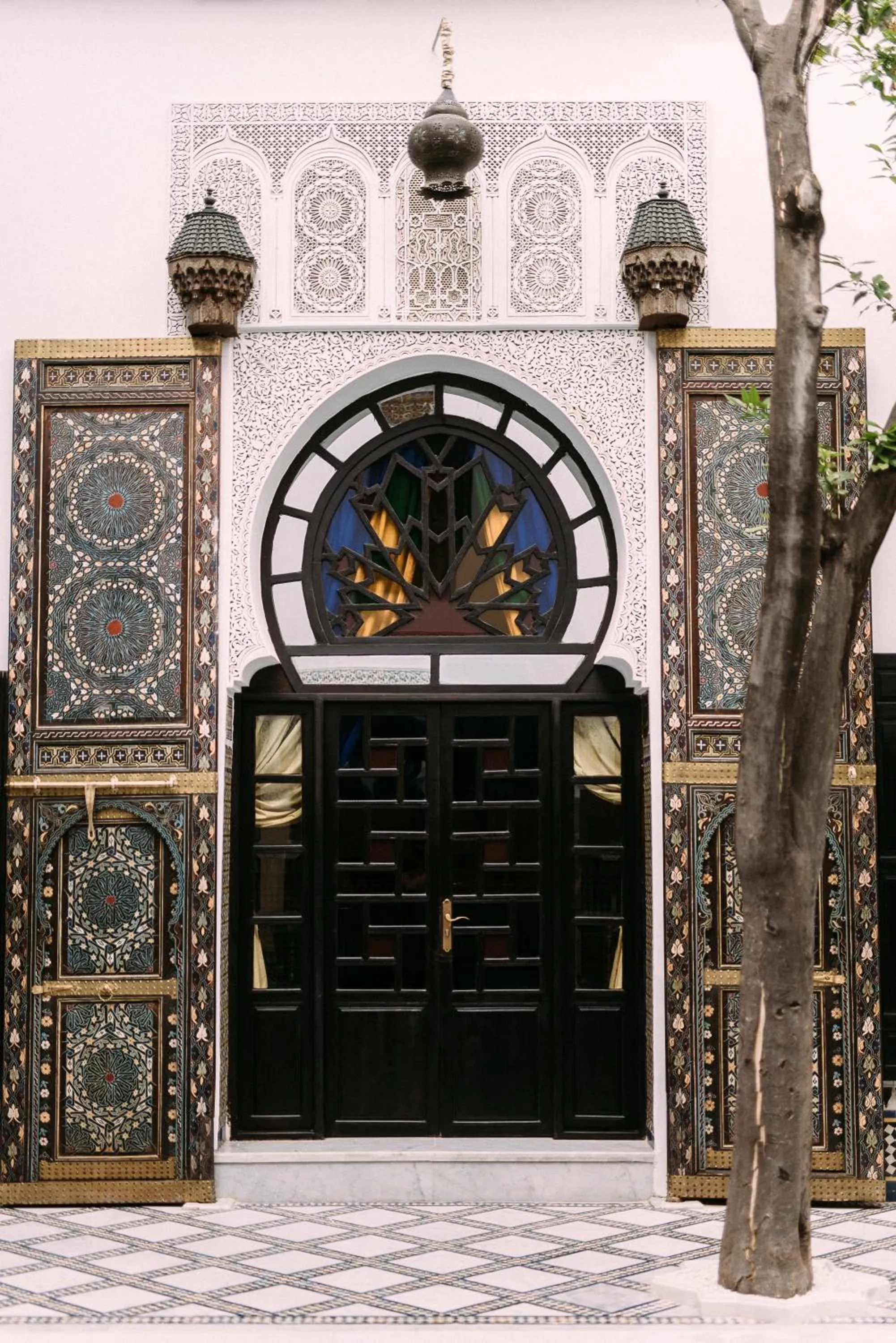 Area and facilities in Riad Maison Bleue and Spa