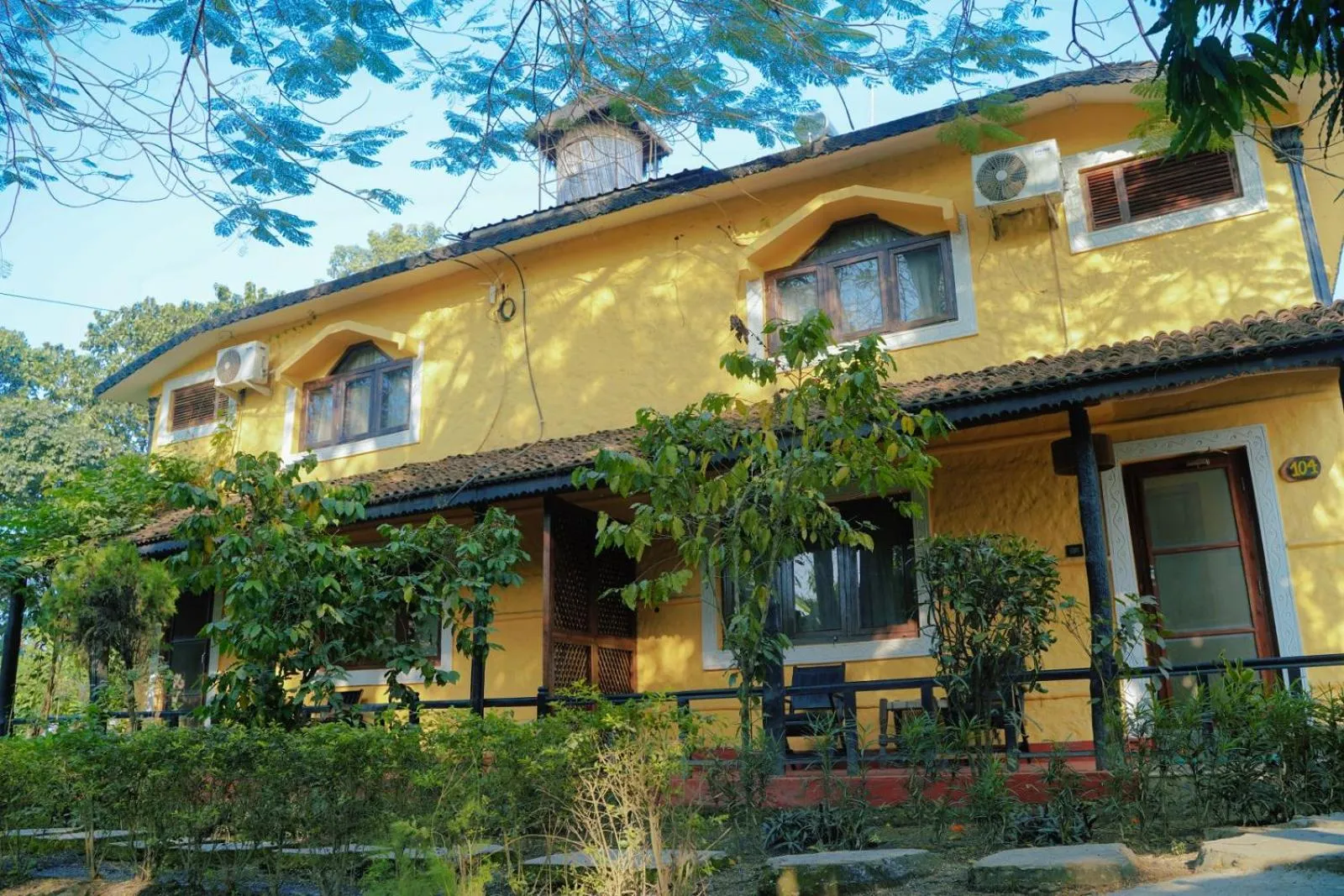 Patio in Sapana Village Lodge