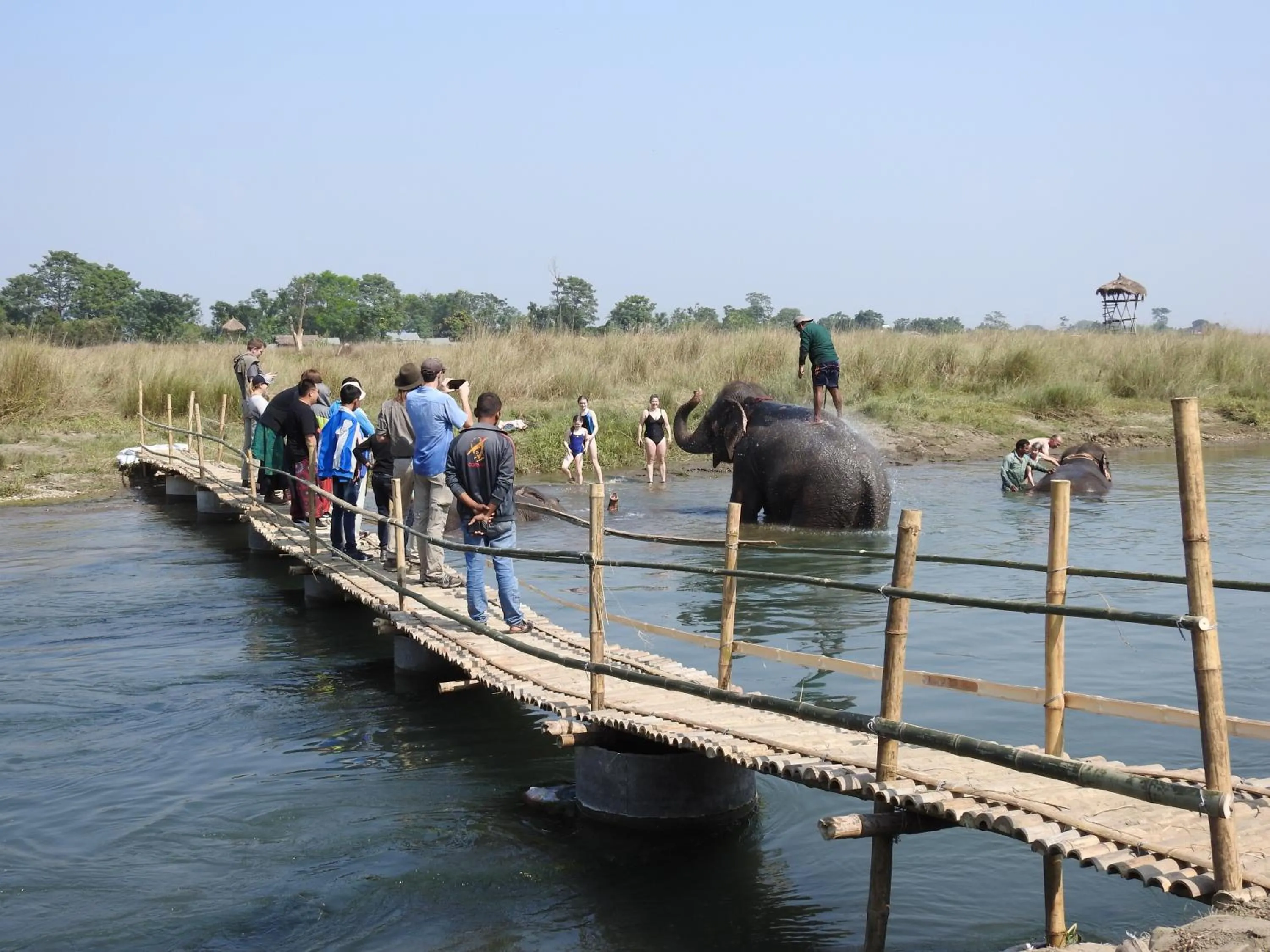 Canoeing in Sapana Village Lodge