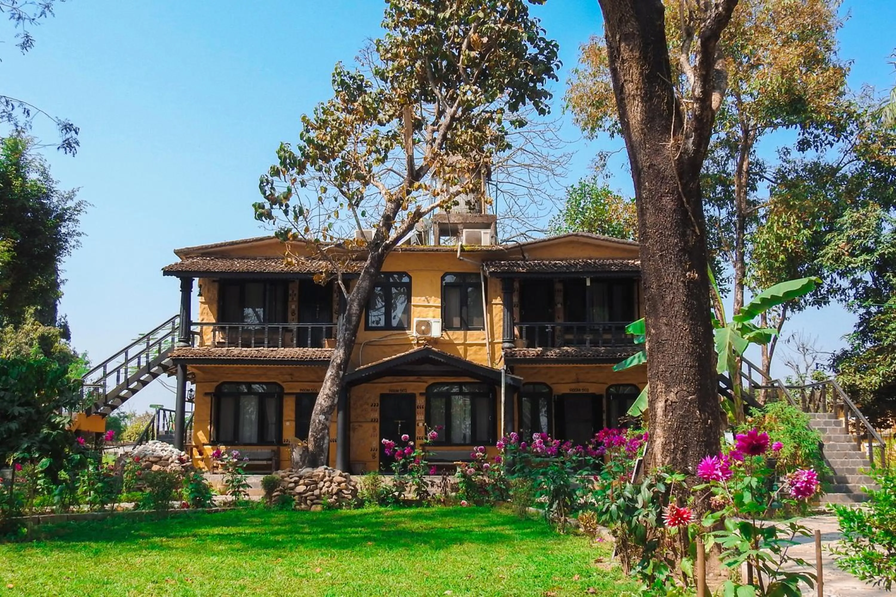 Property building in Sapana Village Lodge