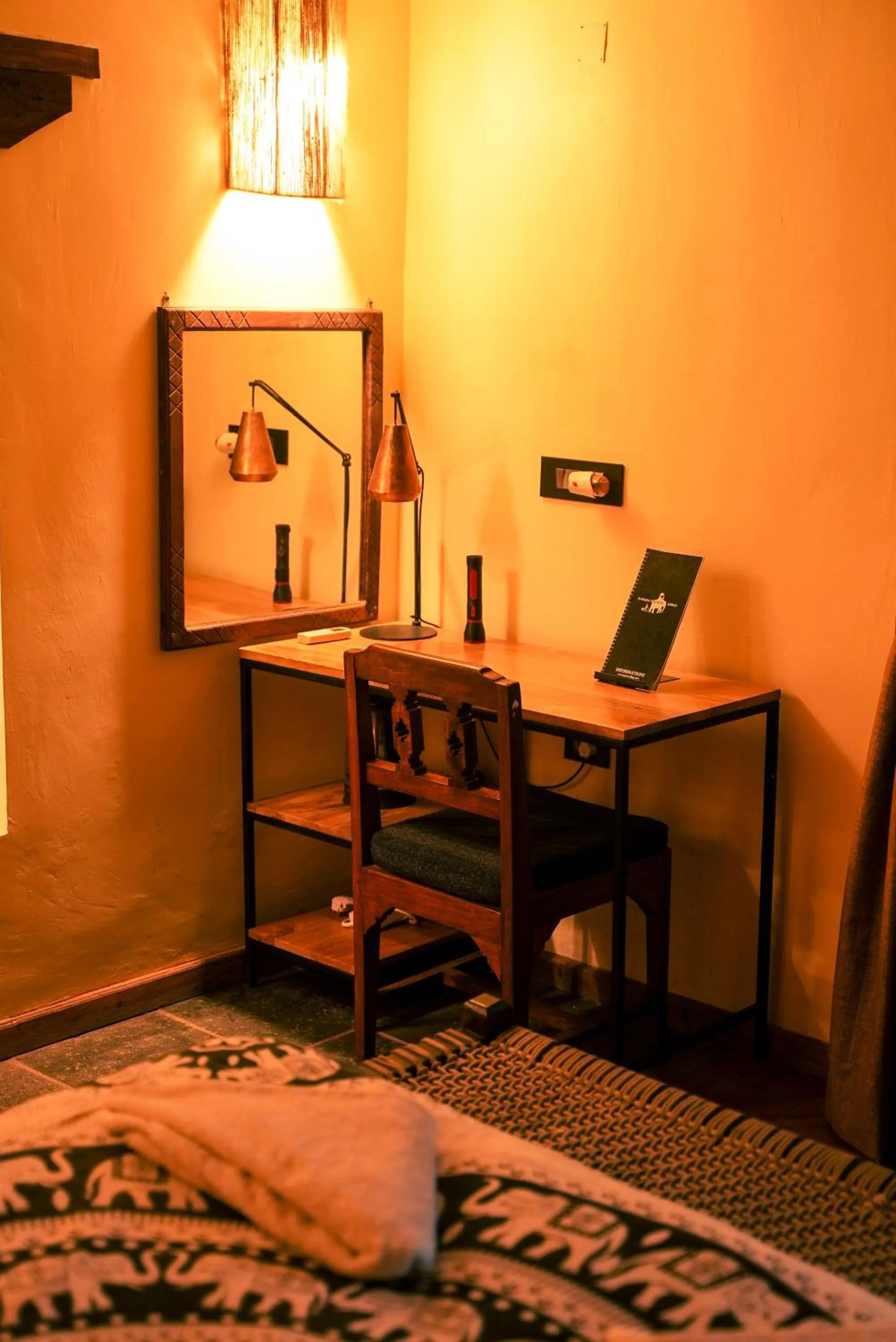 Bedroom in Sapana Village Lodge