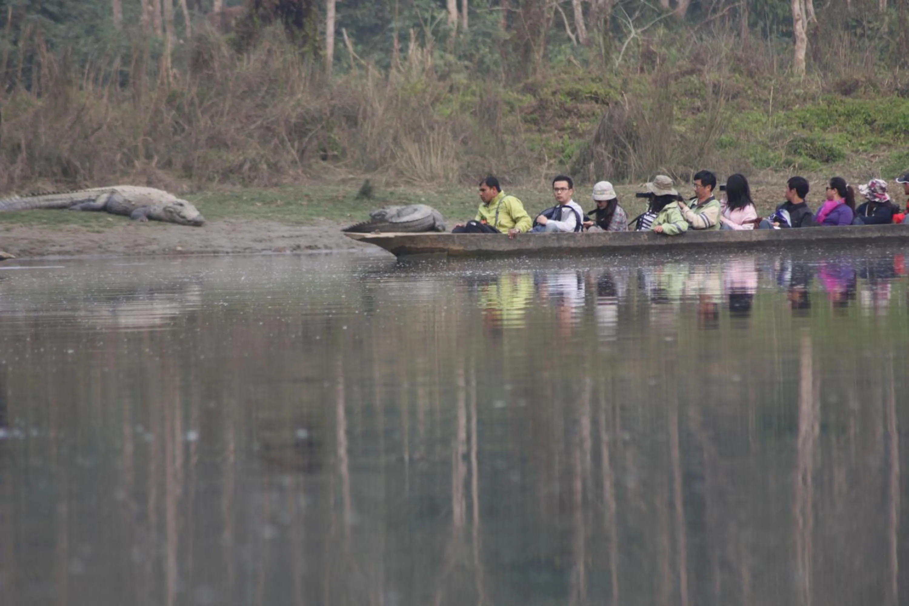 Canoeing in Sapana Village Lodge
