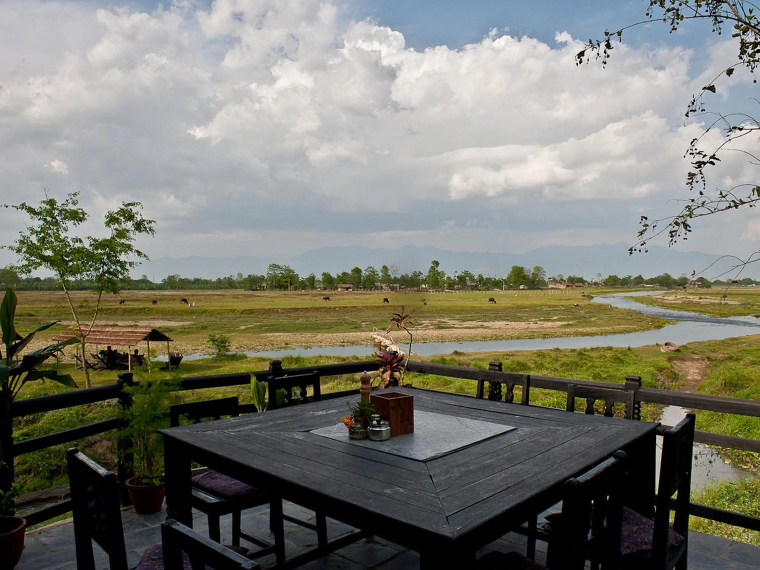 Breakfast in Sapana Village Lodge
