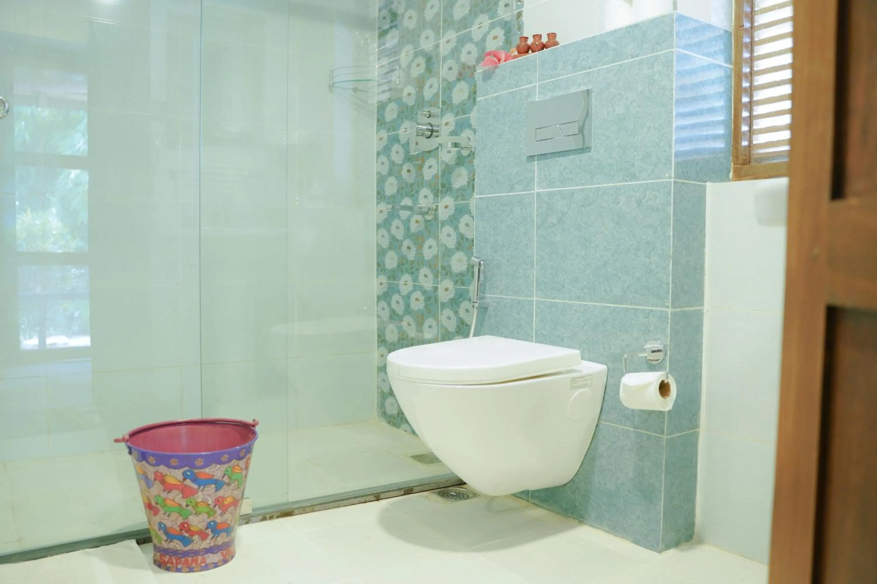 Hot Spring Bath in Sapana Village Lodge