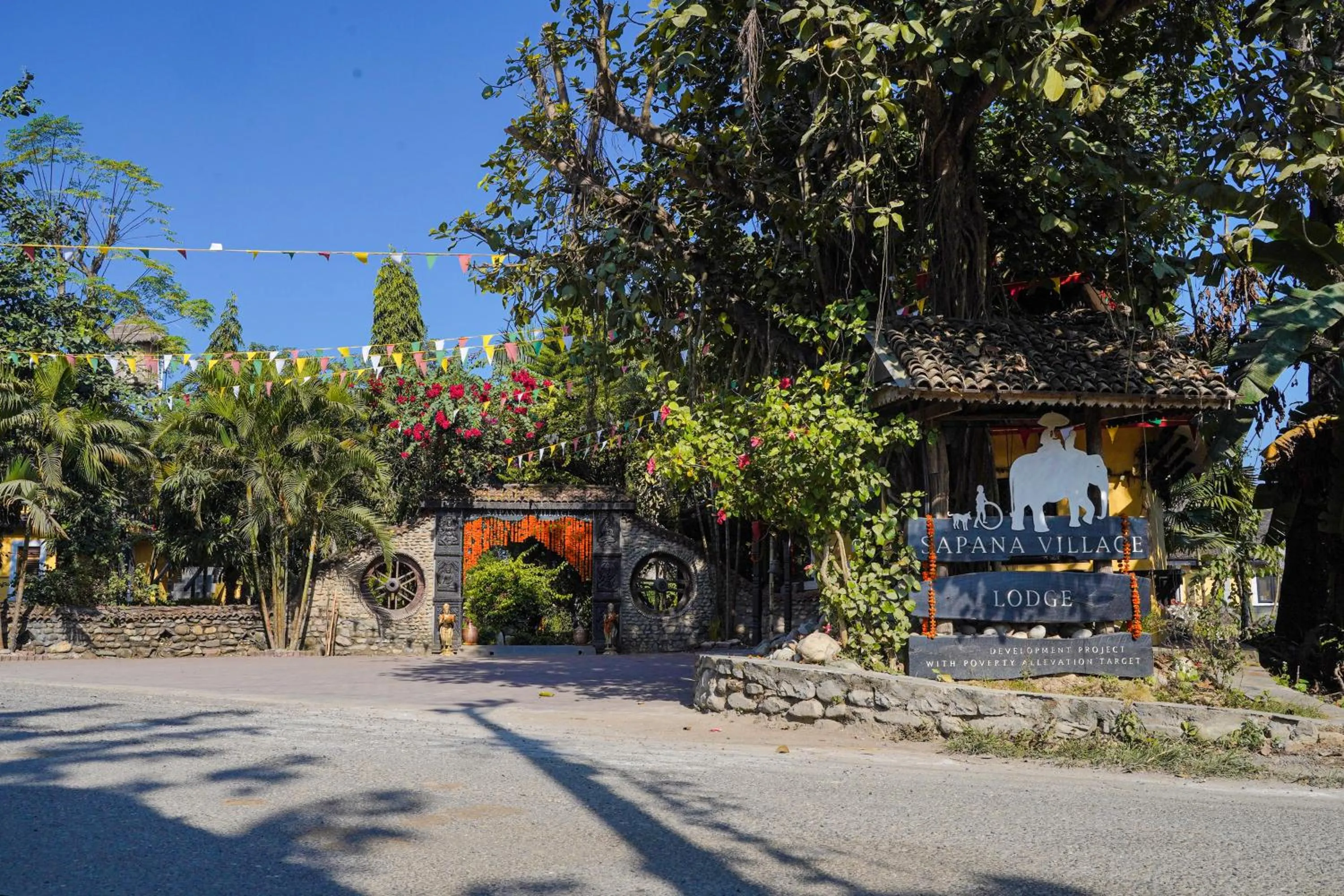 Property building in Sapana Village Lodge