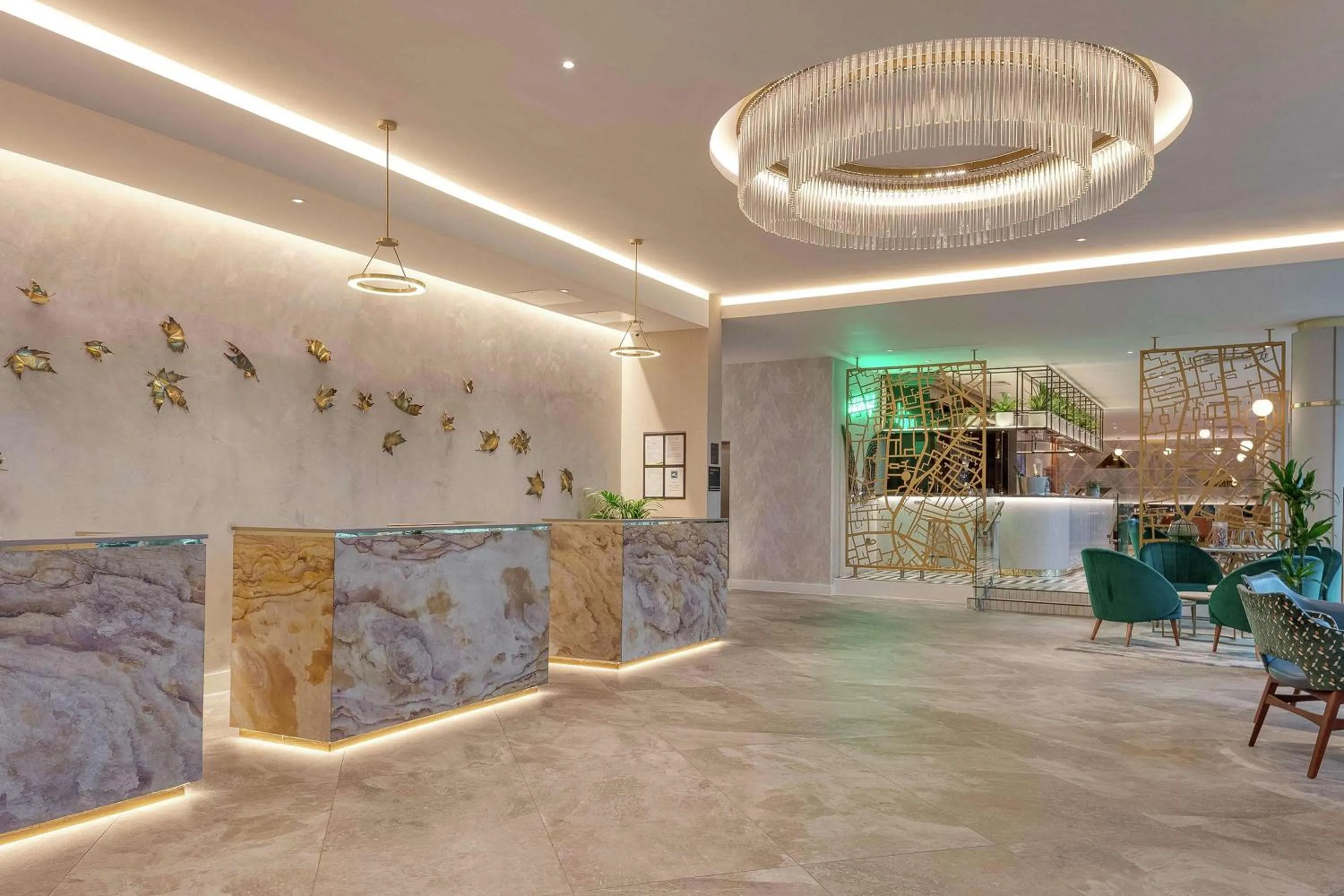 Lobby or reception in Hilton London Angel Islington