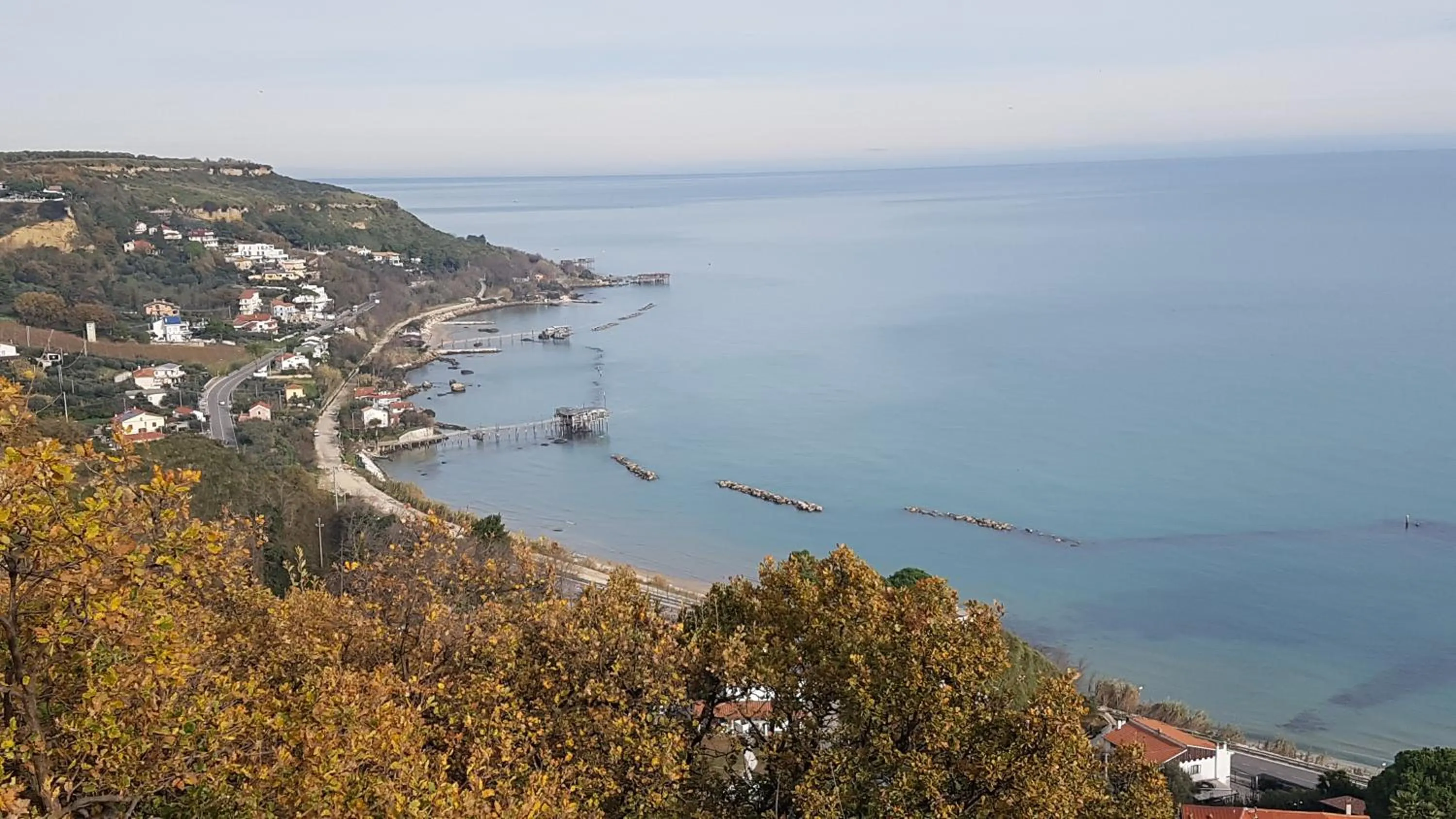 Natural landscape in B&B Villa Moen