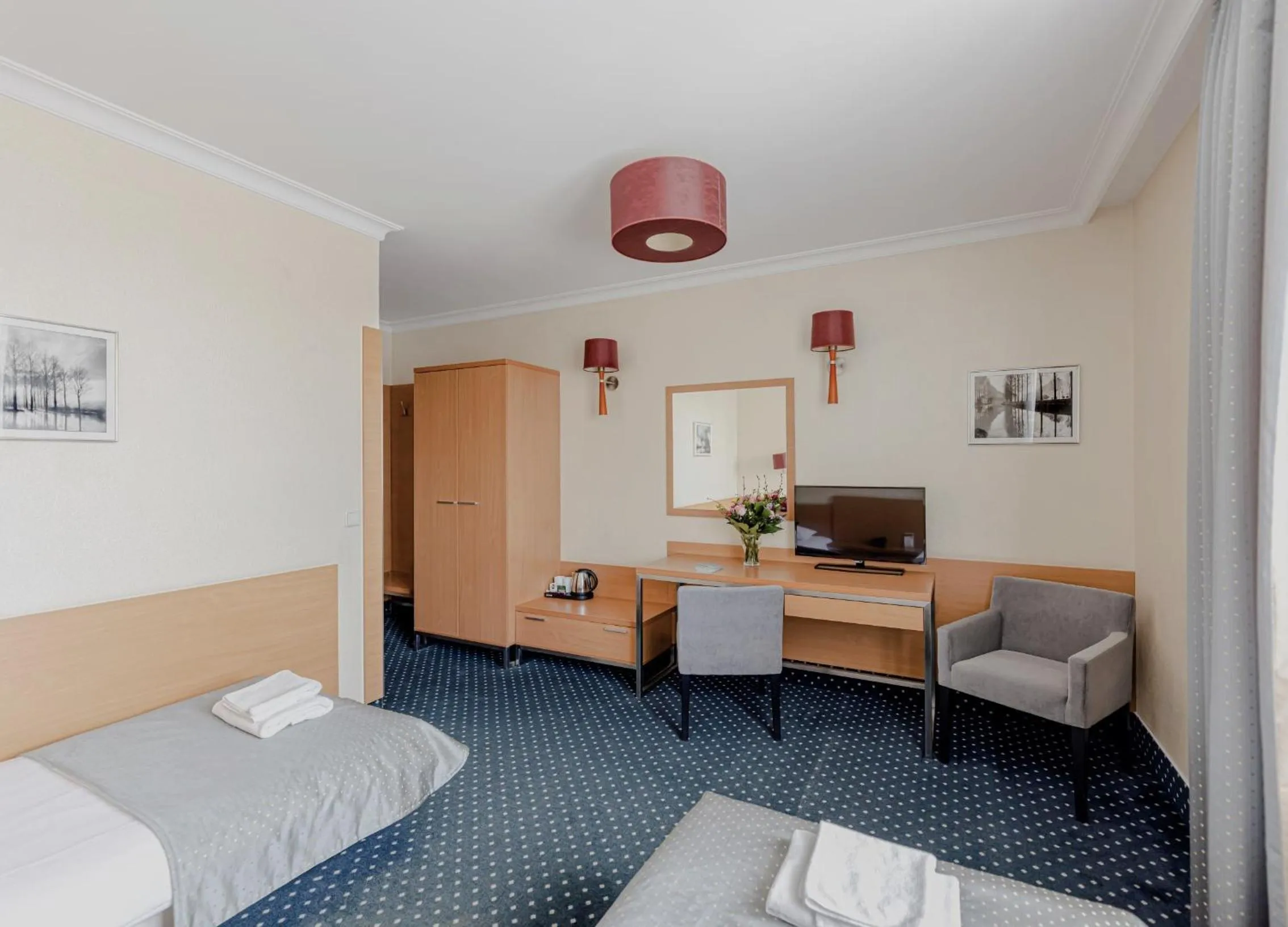 Bed in Hotel Panorama