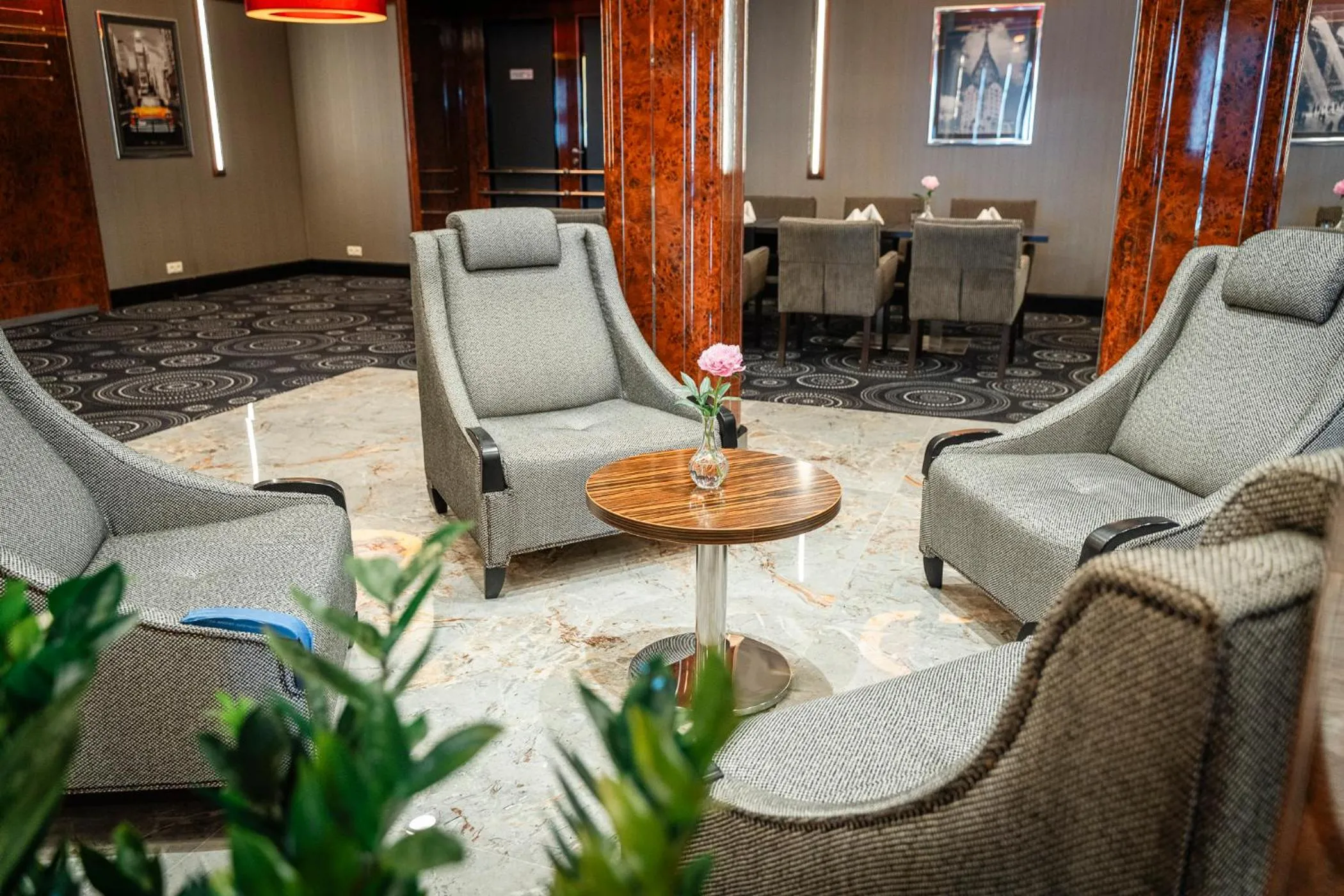 Lobby or reception in Hotel Panorama